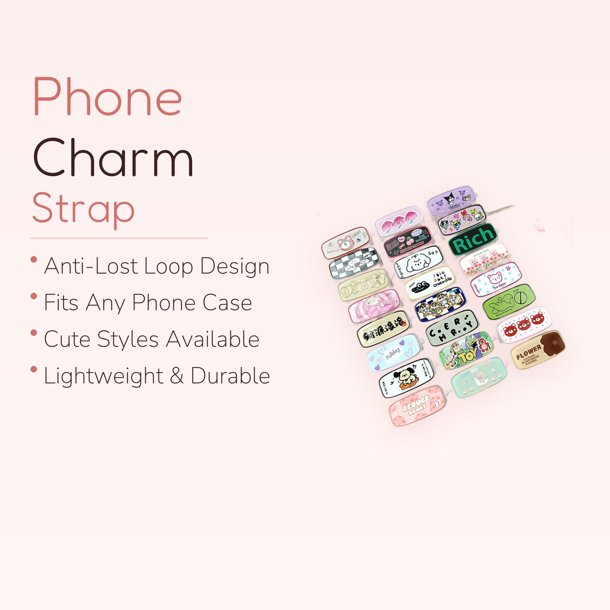 Cute Cartoon Character Phone Grip | Kawaii Pop Socket Stand for iPhone