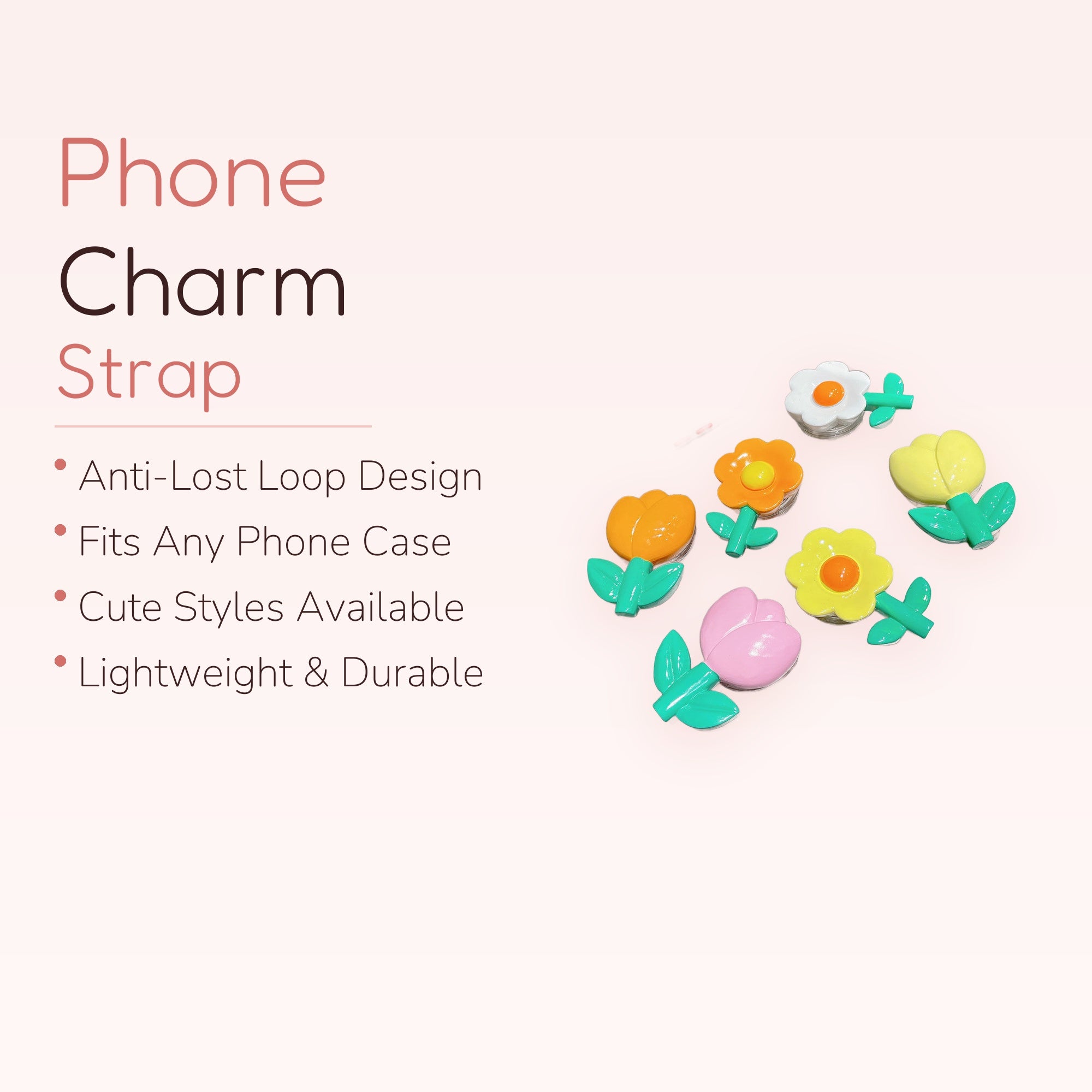 Piglet — Cute Pastel Pig Phone Grip Stand