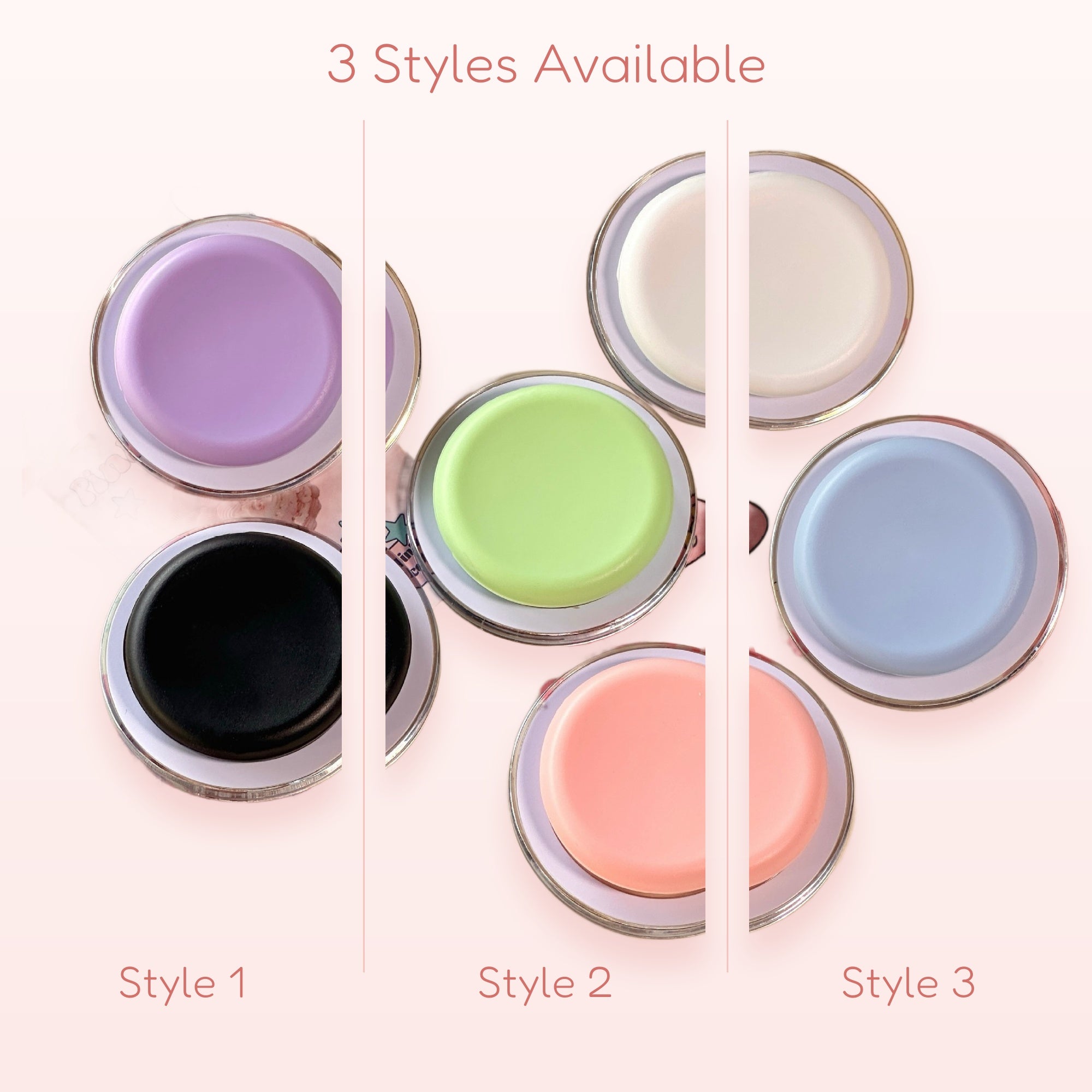 Pastel Matte Round Phone Grip | Cute Pop Socket Stand in Multiple Colors