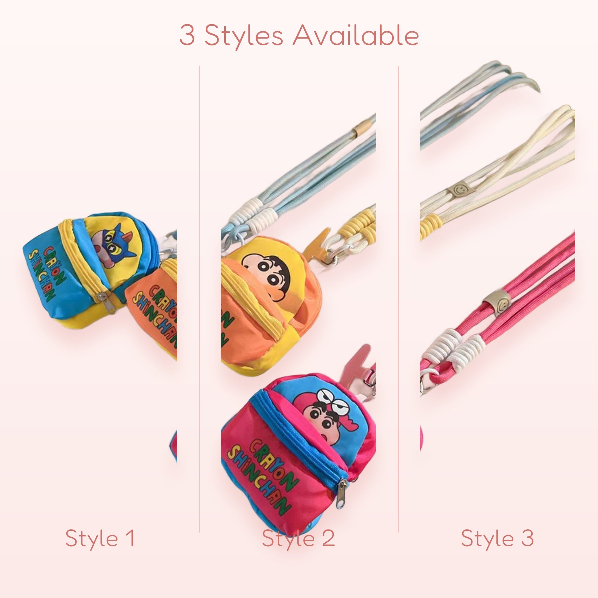 SIMPLYBUBBI — Mini Cartoon Rucksack Keychain | Cute Anime Lanyard Strap