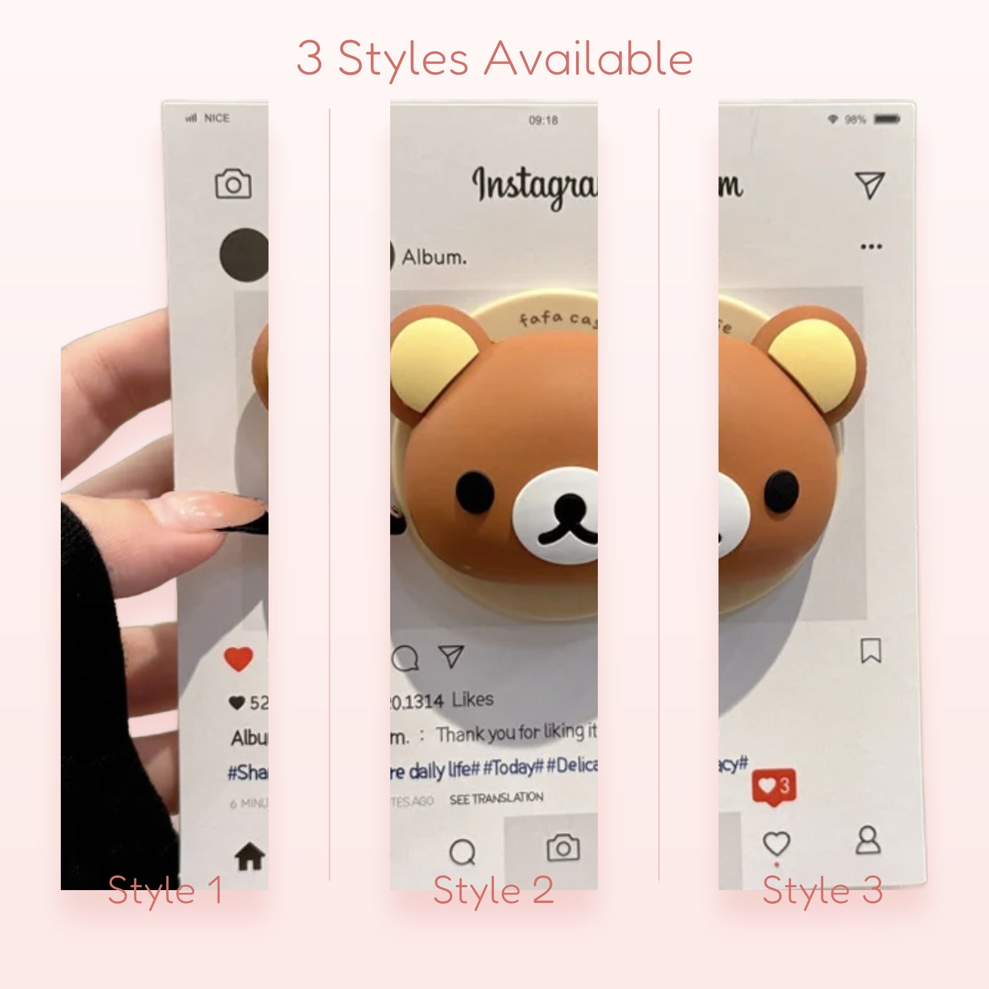 Ribbit — Cute Frog Phone Grip Stand