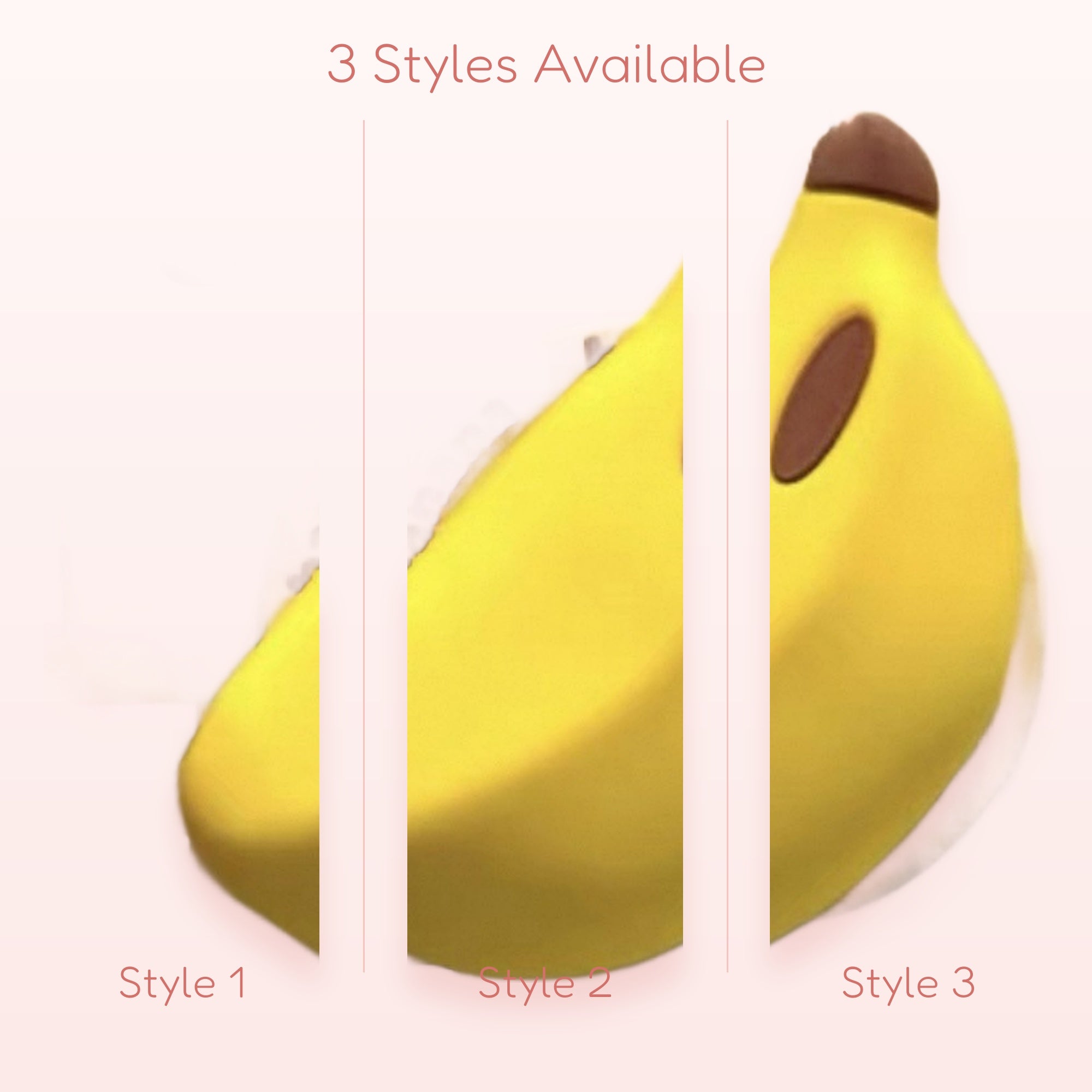 Cute Yellow Banana Phone Grip | Kawaii Fruit Pop Socket Stand