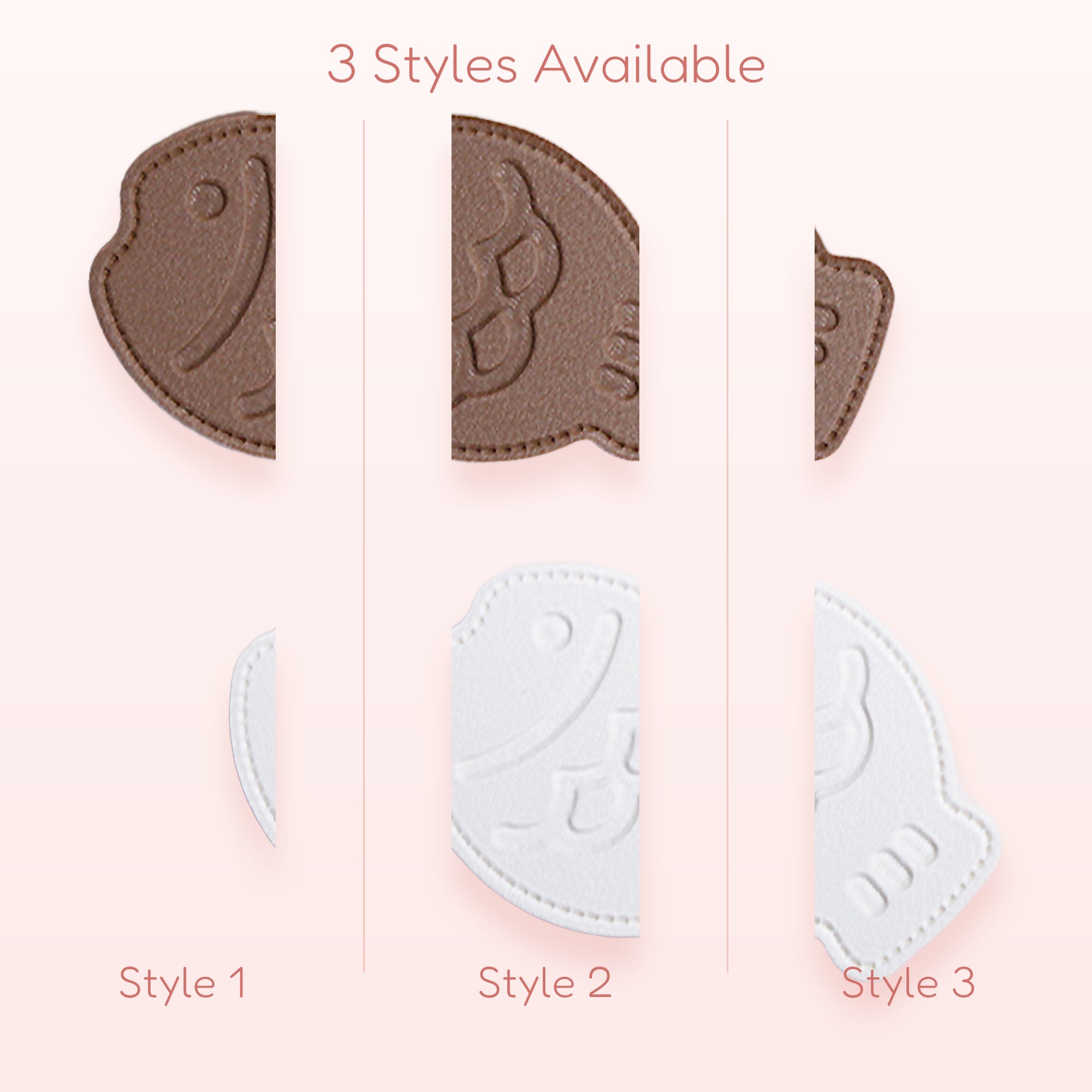 Taiyaki Fish Phone Grip | Kawaii Brown & White Faux Leather Pop Socket