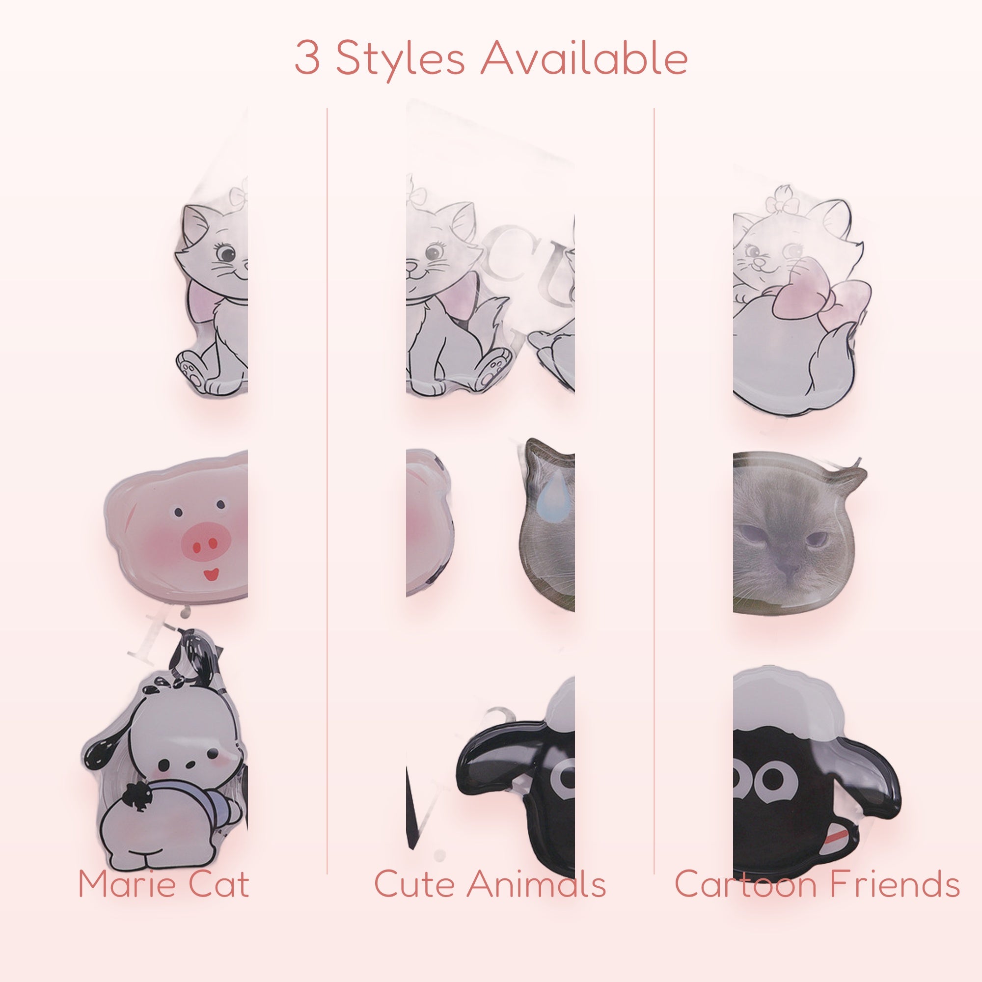 Wild Card — Cute Animal Phone Grip Stand