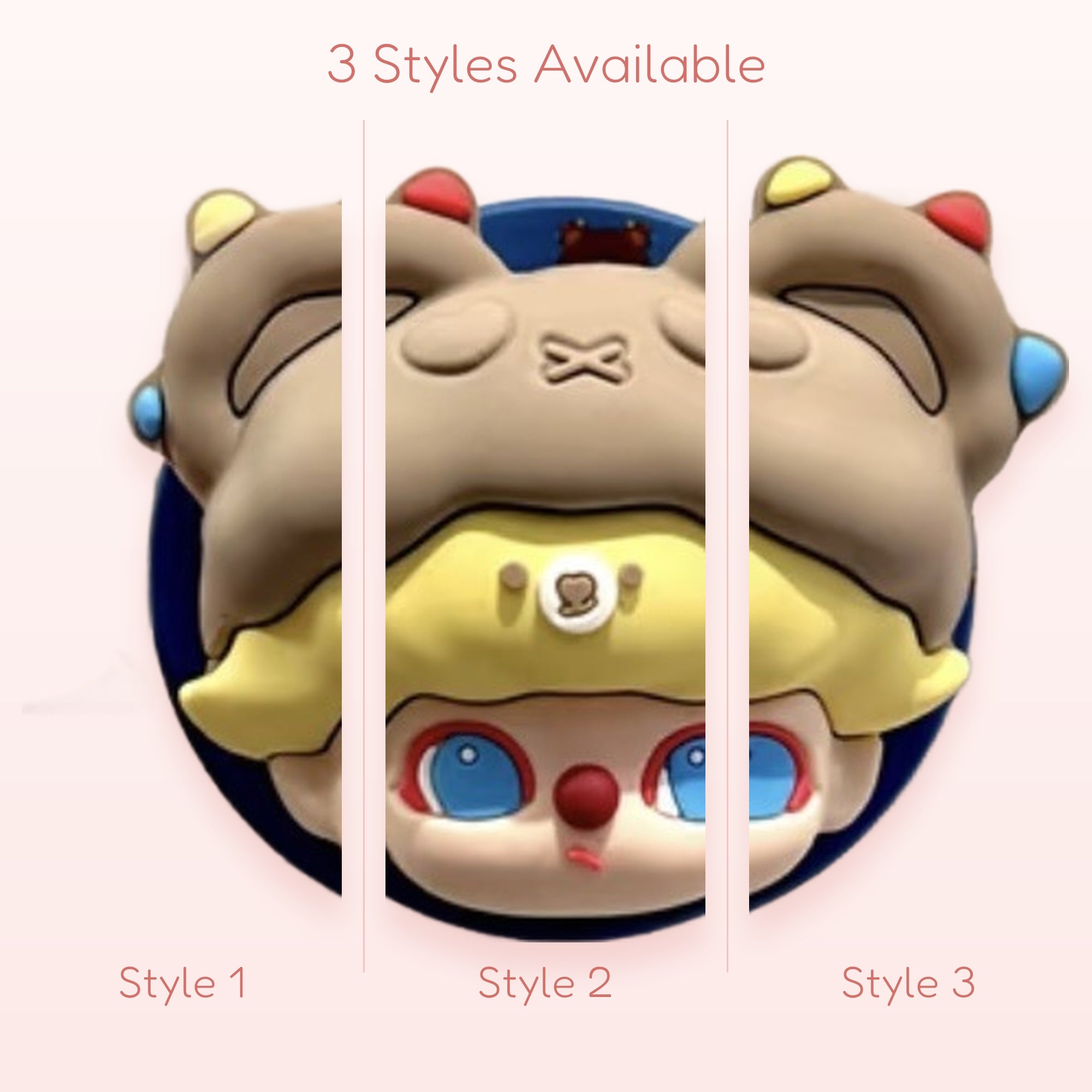 Kawaii Cartoon Character Phone Grip | Cute Anime Pop Socket Stand