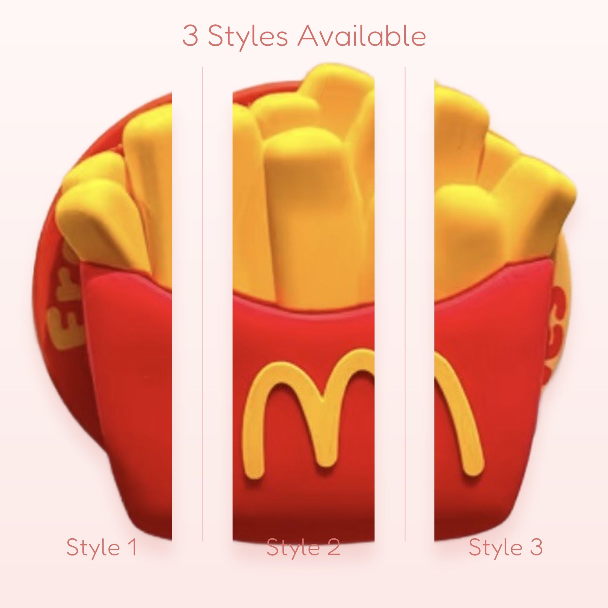 Kawaii French Fries McDonald's Phone Grip | Cute Fast Food Pop Socket Stand