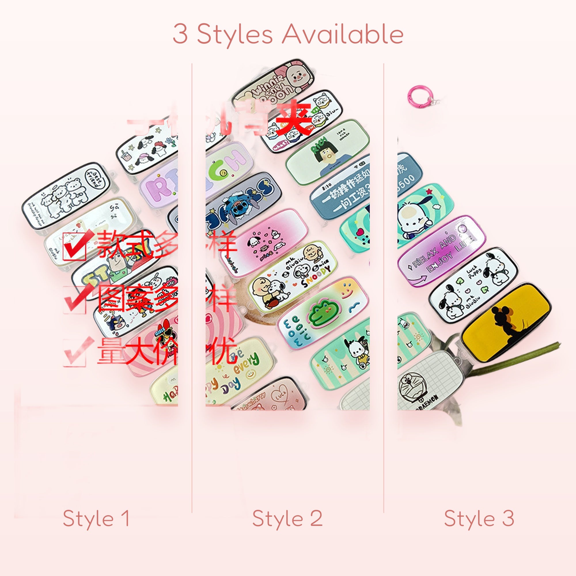 SIMPLYBUBBI — Assorted Cartoon Phone Grip | Cute Pop Socket Stand