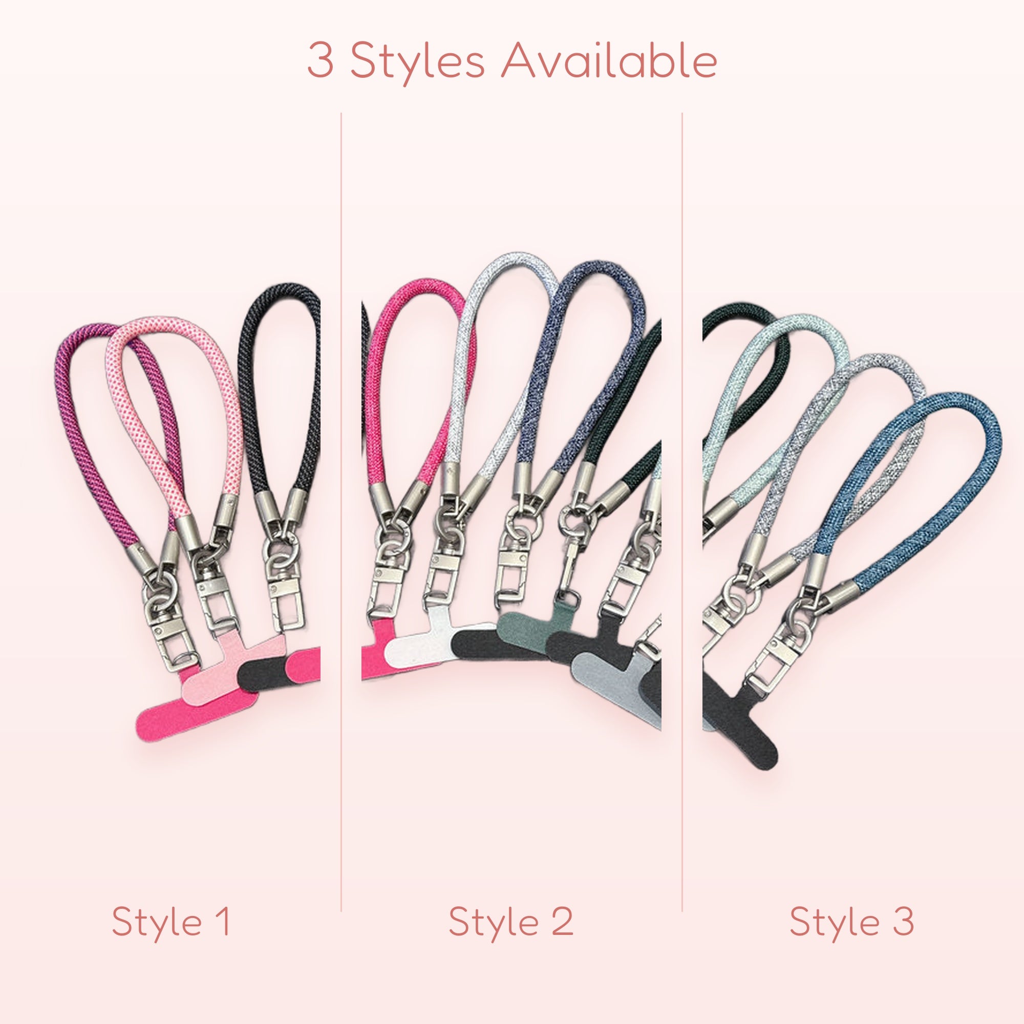 SIMPLYBUBBI — Colorful Braided Phone Wristlets | Versatile Phone Tether Lanyards
