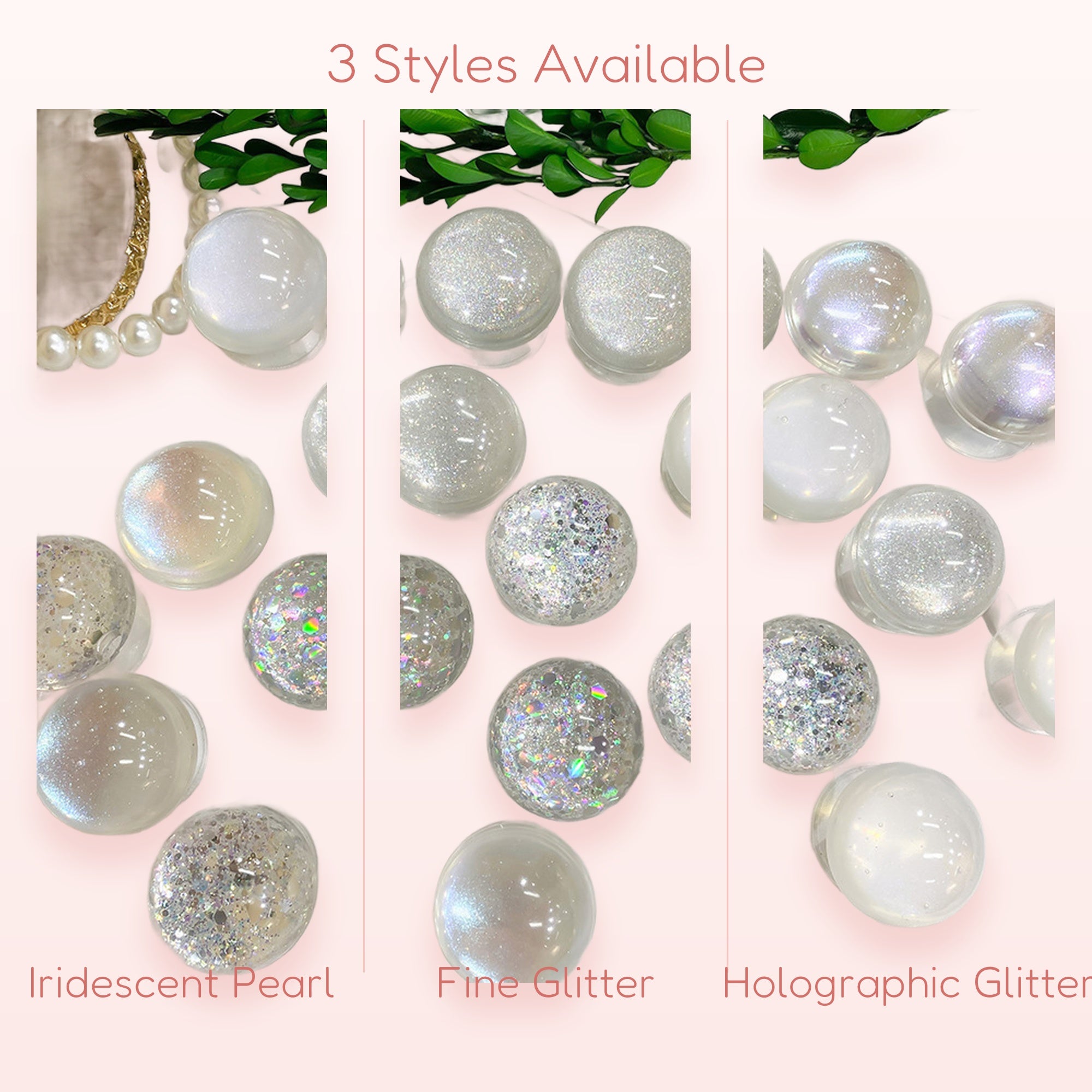 Sparkle Ball Phone Grip | Glitter & Iridescent Pop Socket