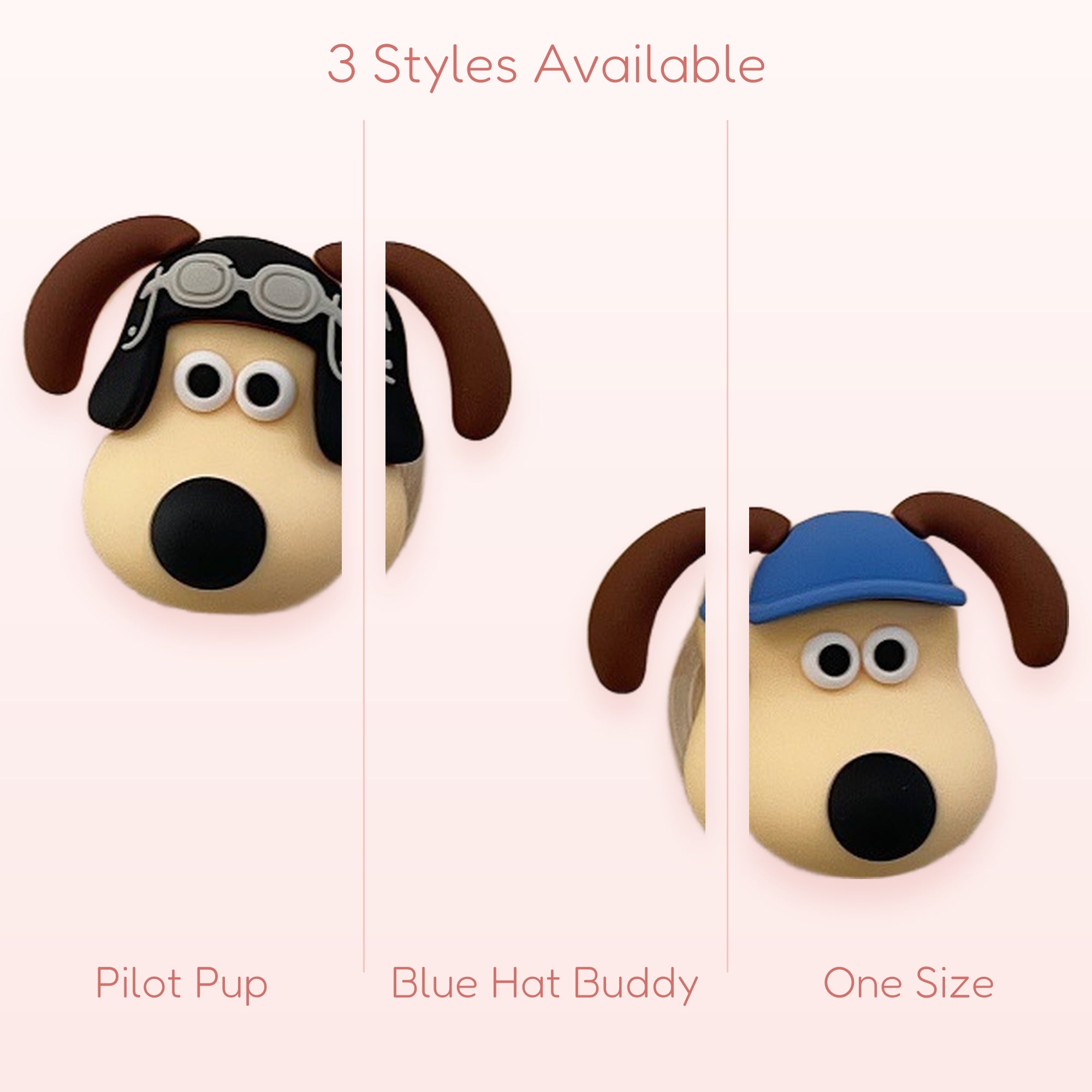 Kawaii Dog Phone Grip | Cute Cartoon Pop Socket Stand | Aesthetic Phone Accessory | Gift for Her | Trendy Phone Holder