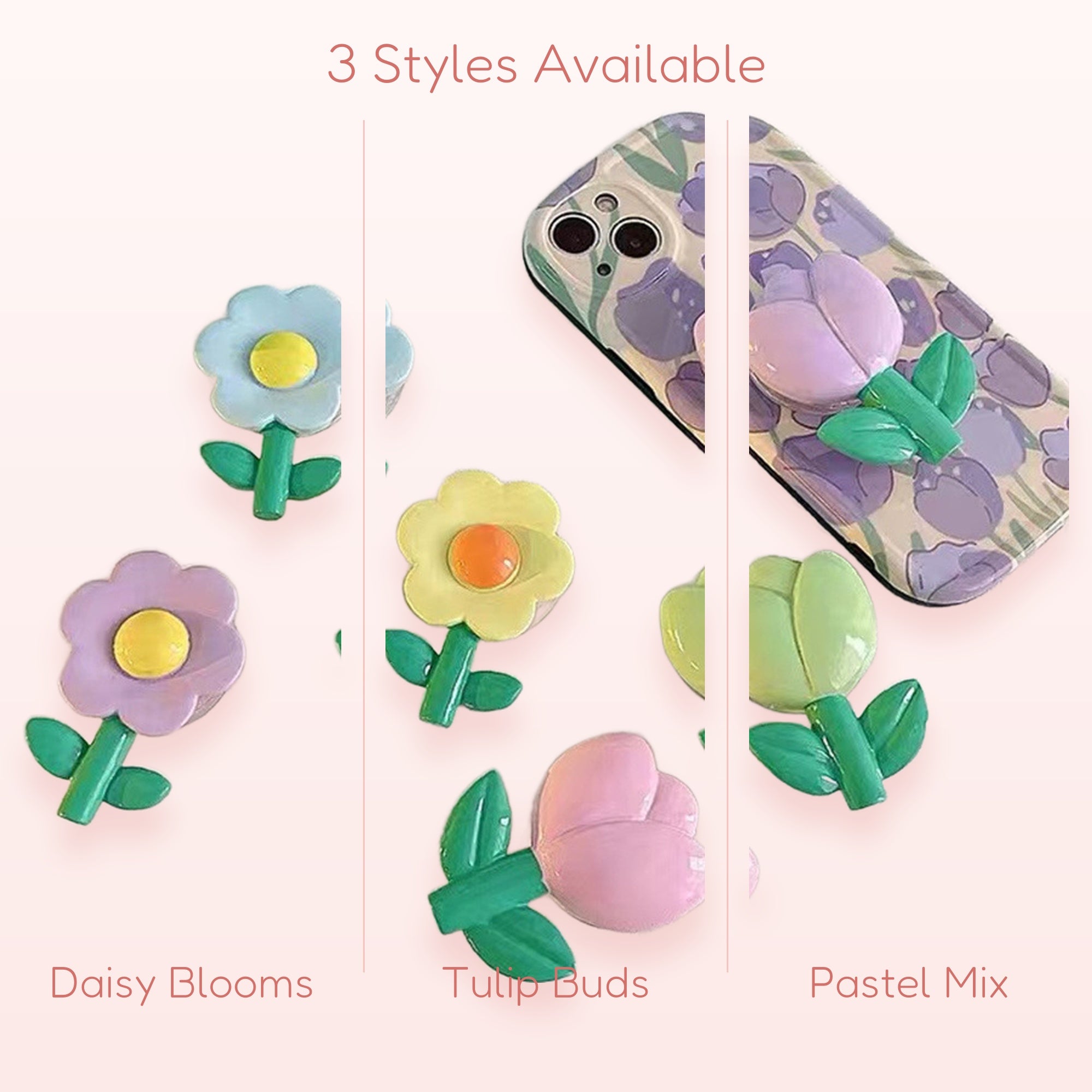 Wild Thing — Kawaii Leopard Phone Grip Pop Socket Stand