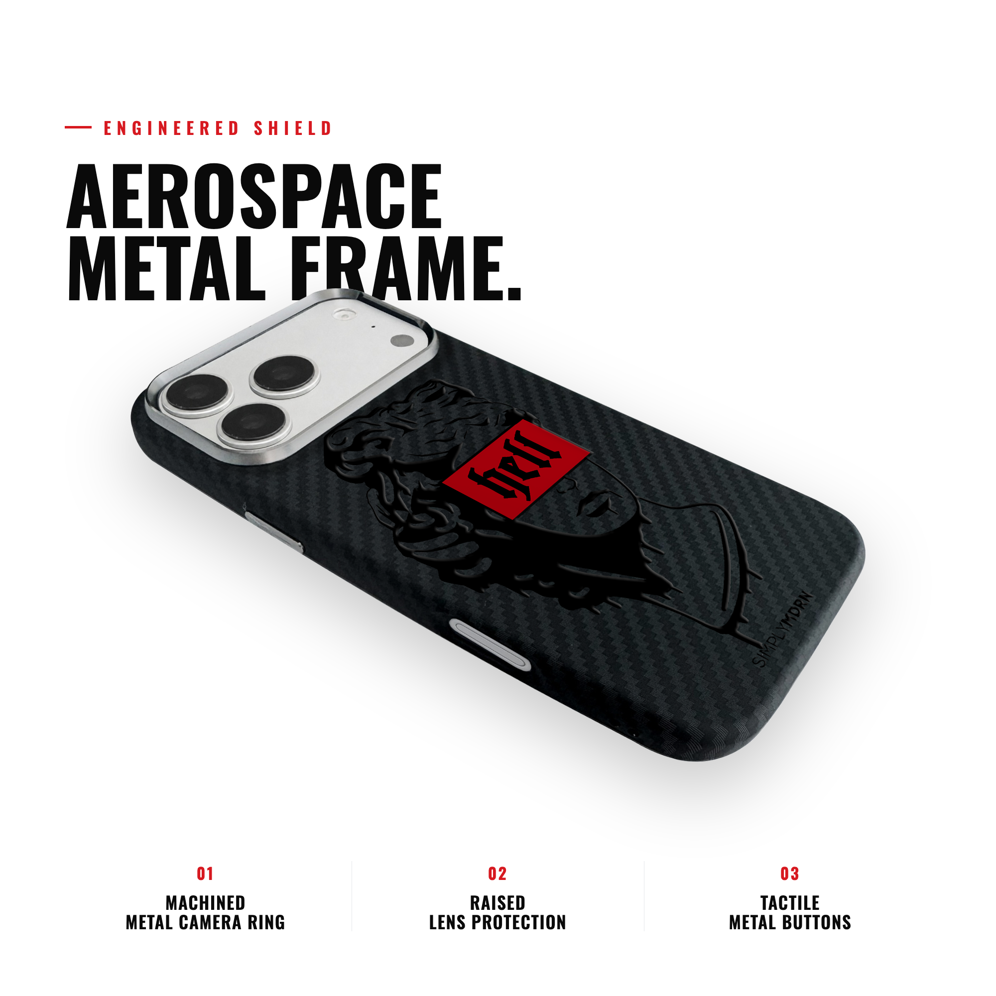 LIVIN HELL Carbon [S2] iPhone case image 3