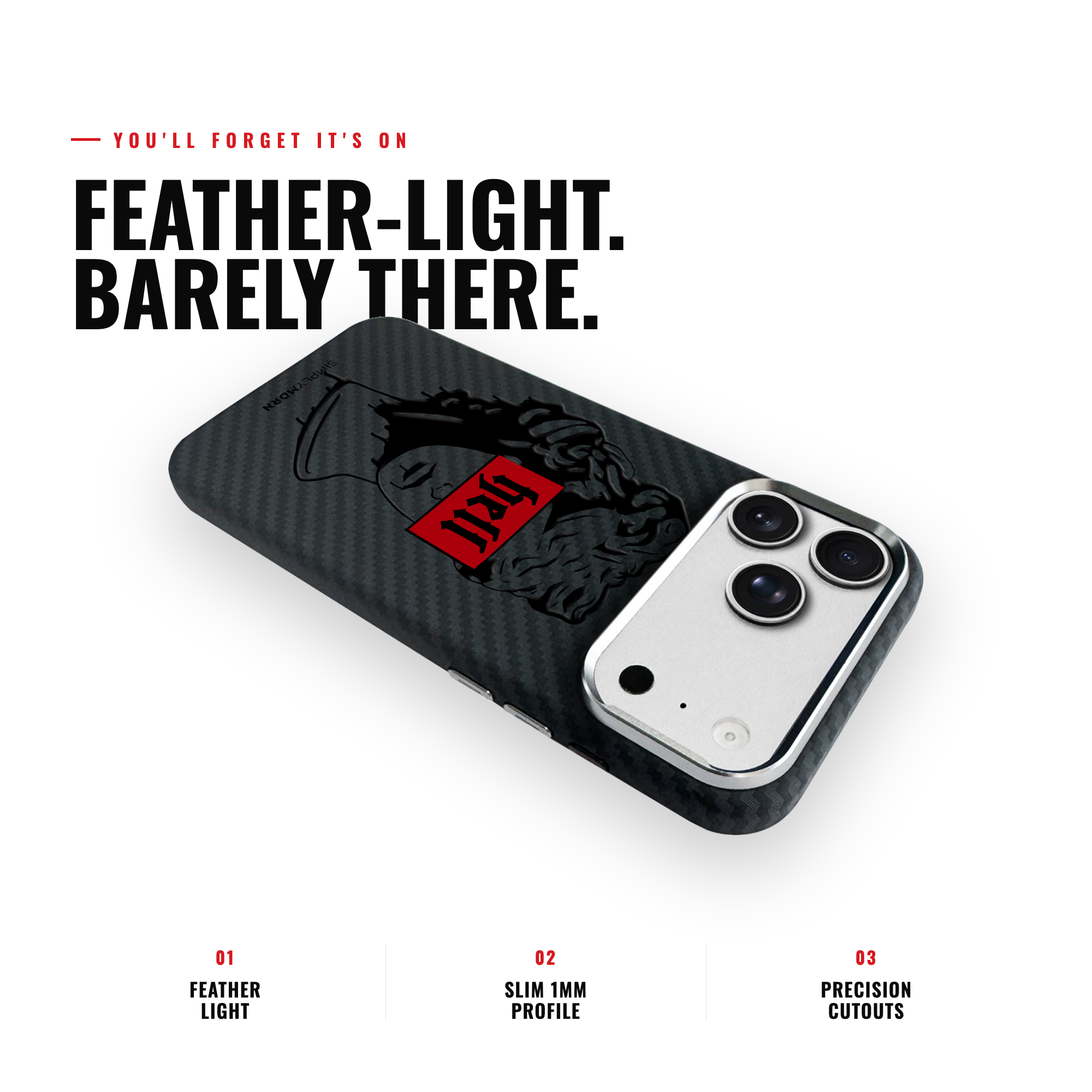 LIVIN HELL Carbon [S2] iPhone case image 6