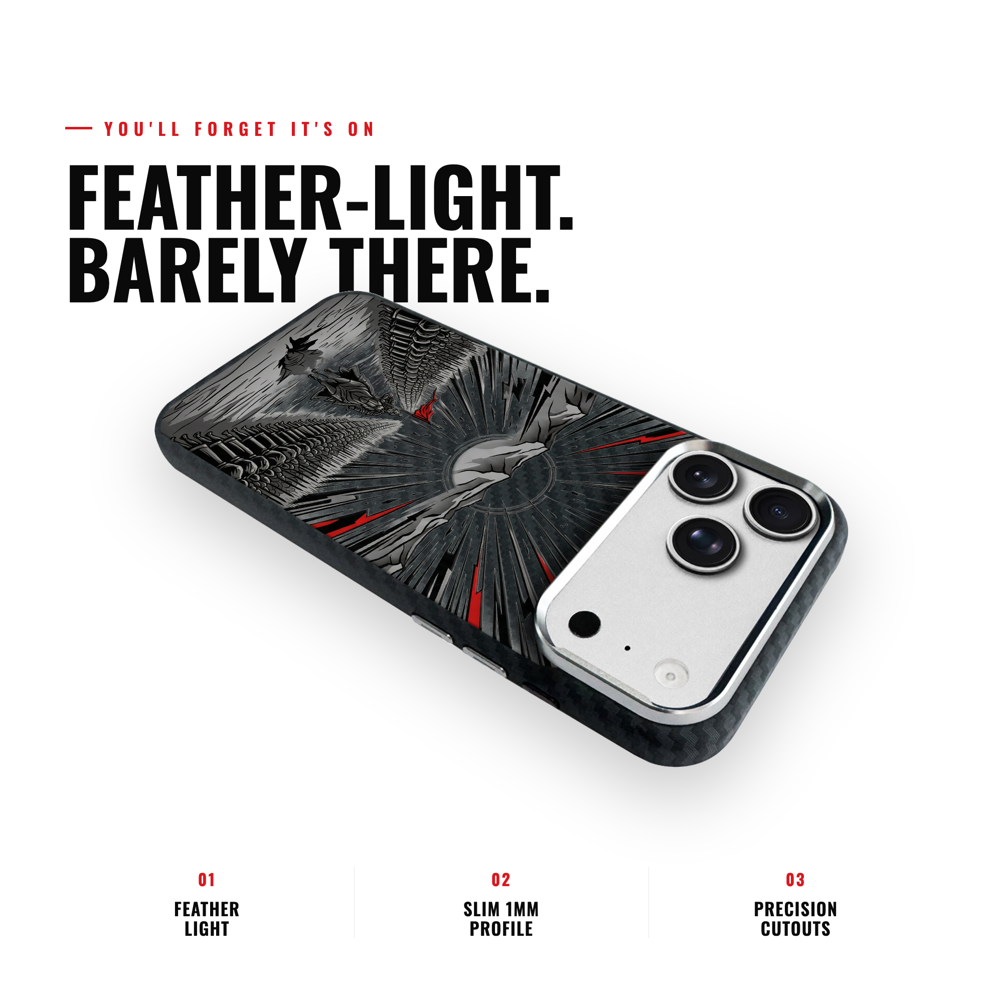 LONE VANGUARD Carbon [S2] iPhone case image 6