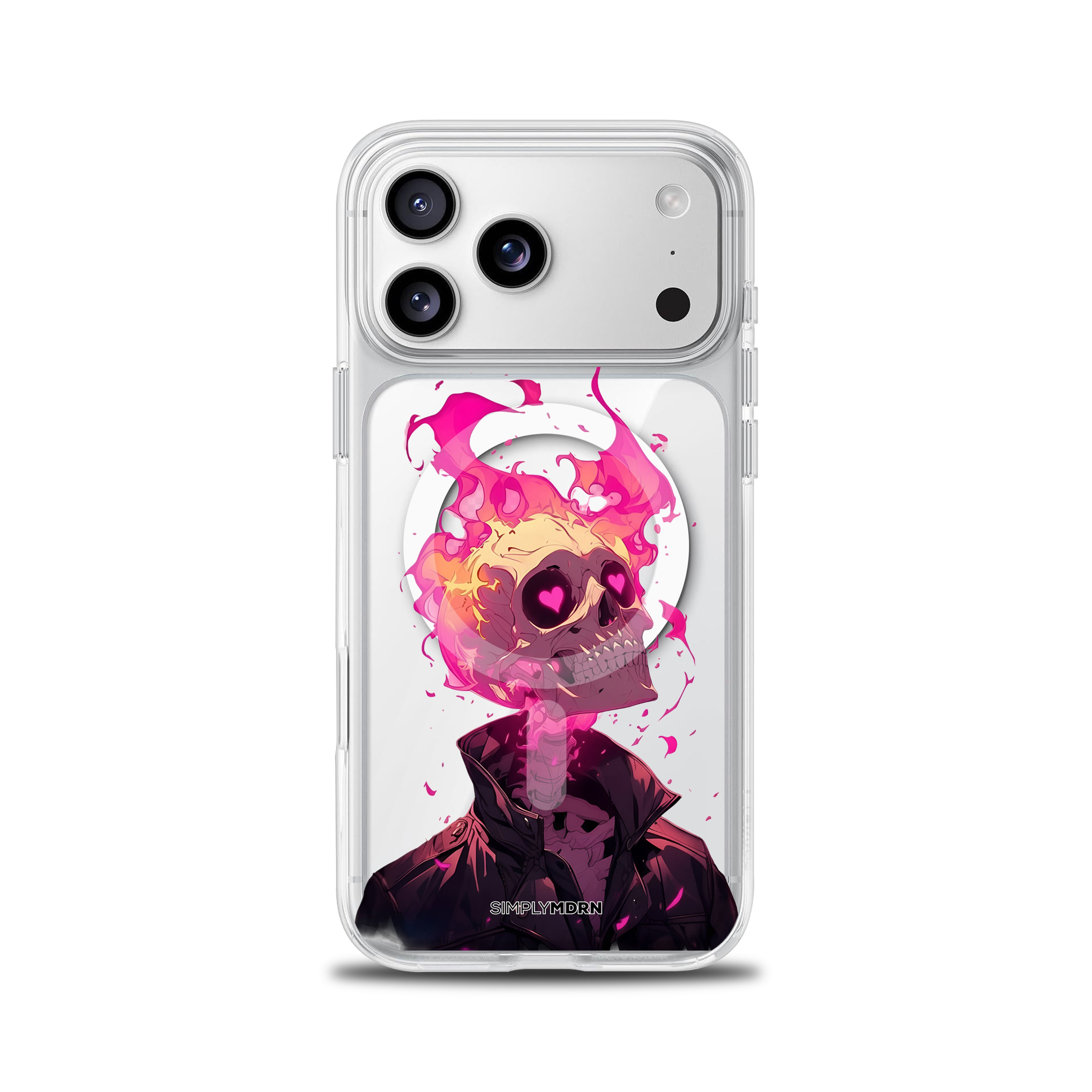 LOVEBURN SKULL [CLEAR MAGSAFE]