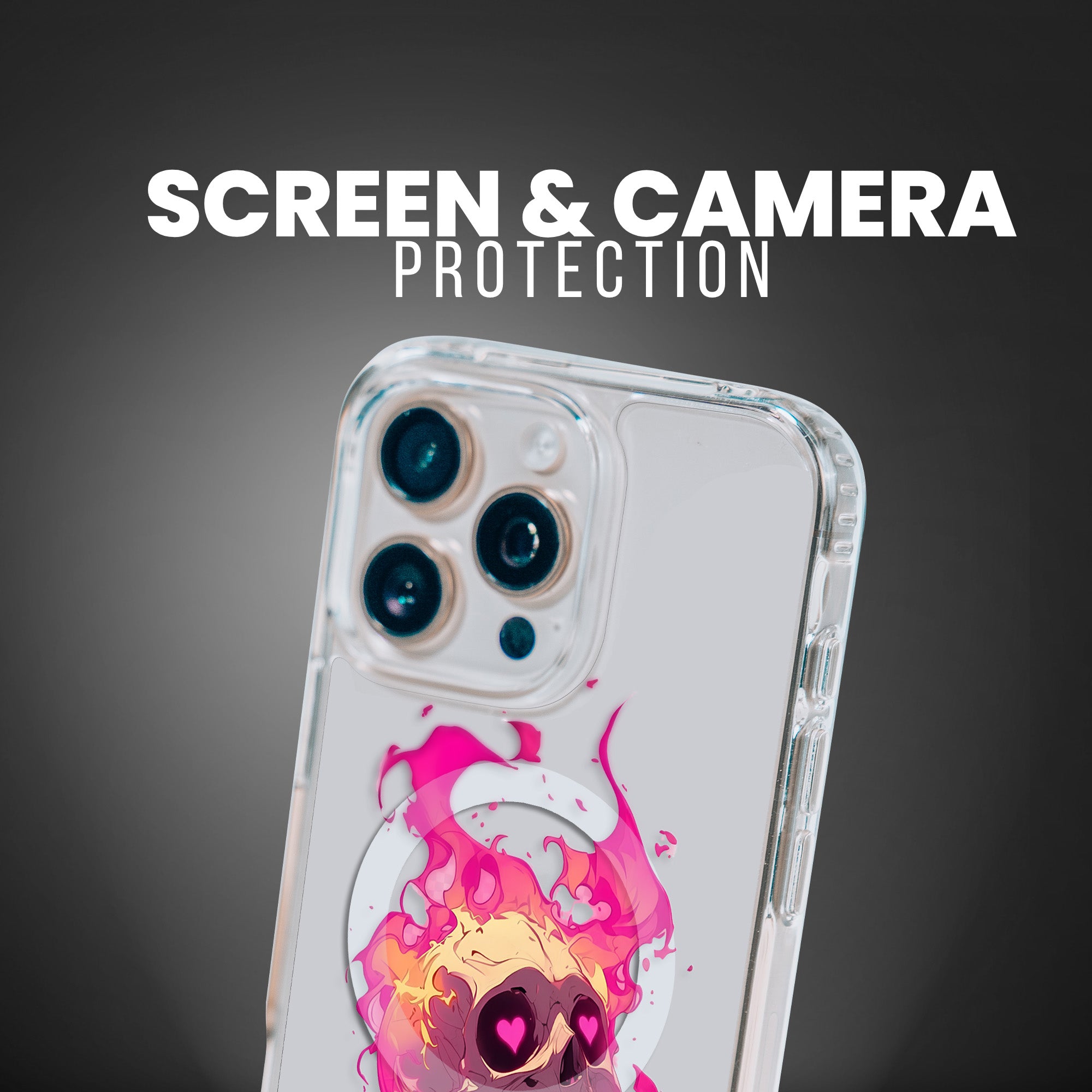 LOVEBURN SKULL [CLEAR MAGSAFE]