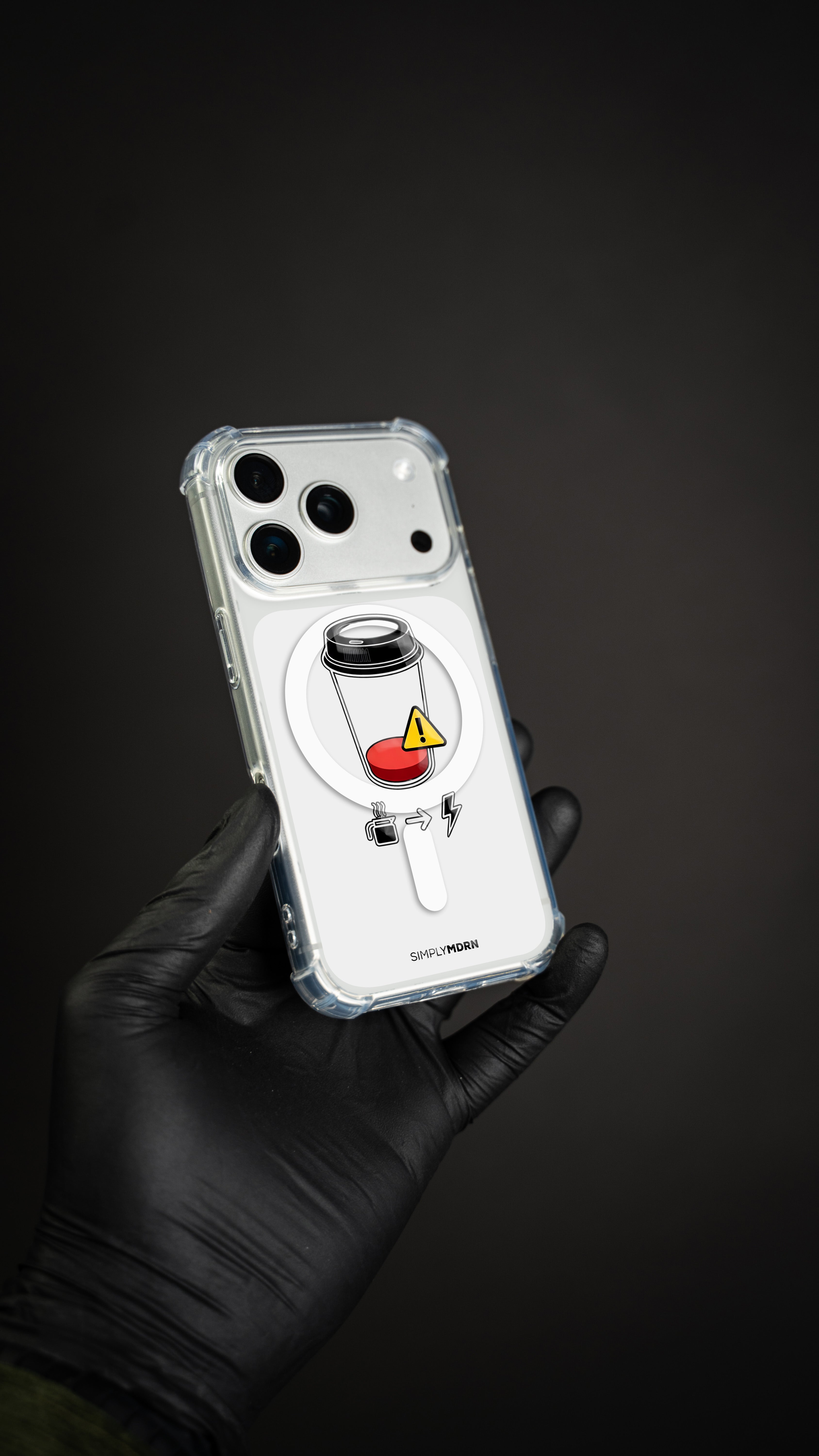 LOW BATTERY BREW [CLEAR MAGSAFE]