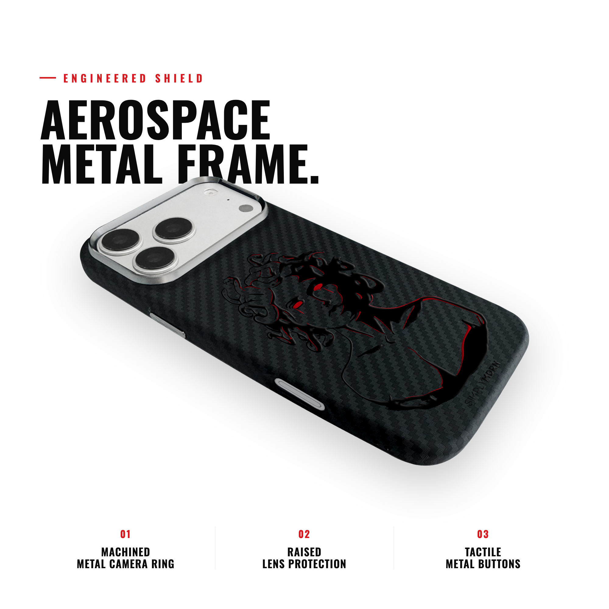 MEDUSA Carbon [S2] iPhone case image 3