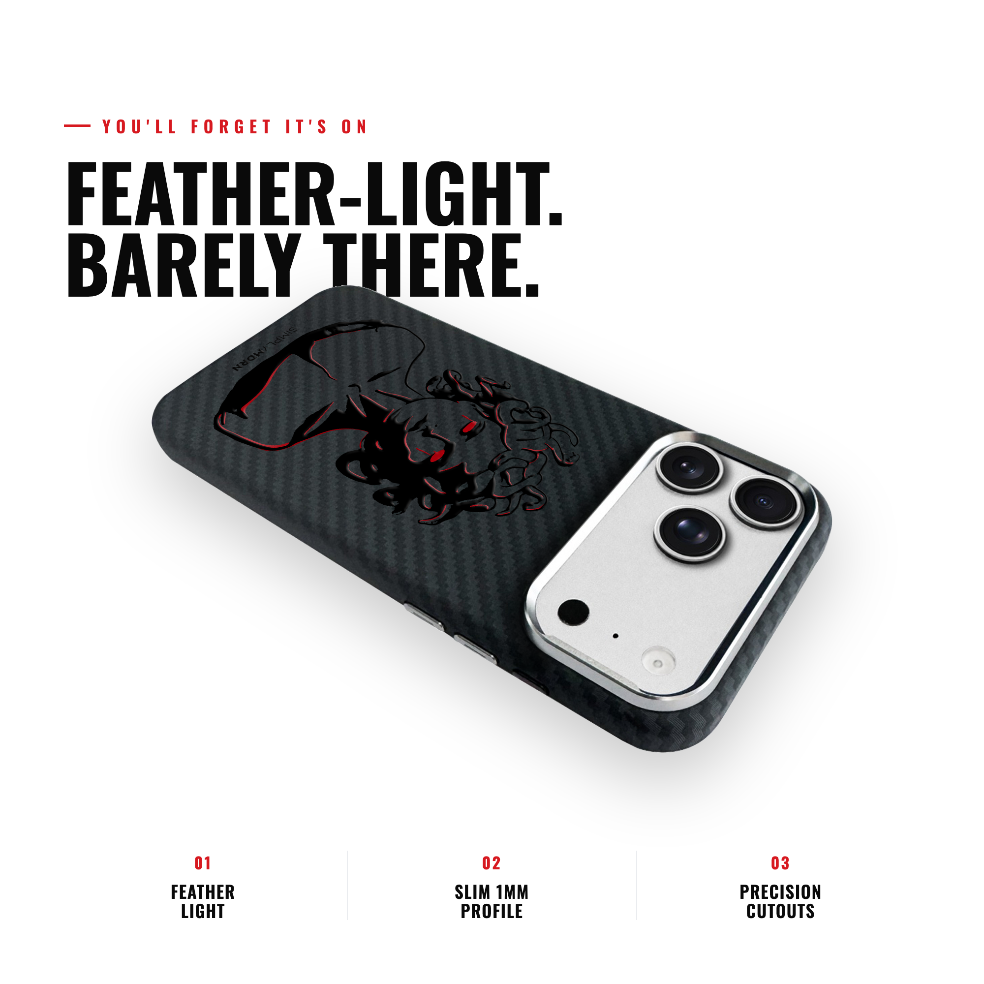 MEDUSA Carbon [S2] iPhone case image 6