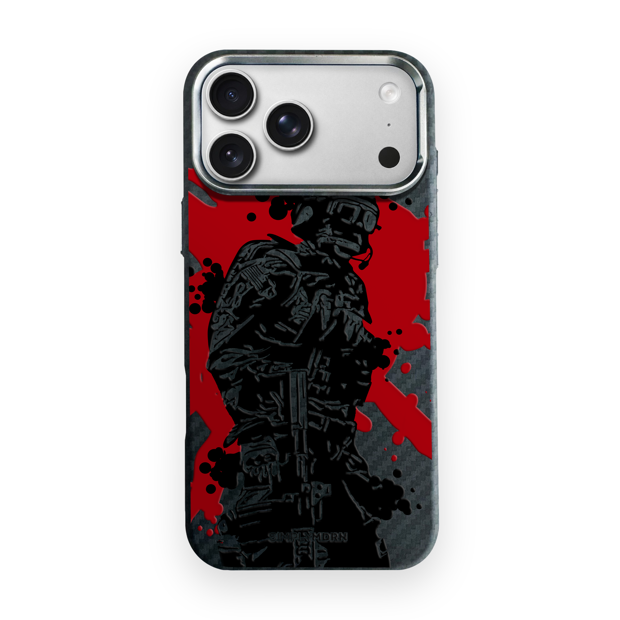 MERCILESS Carbon [S2] iPhone case image 1