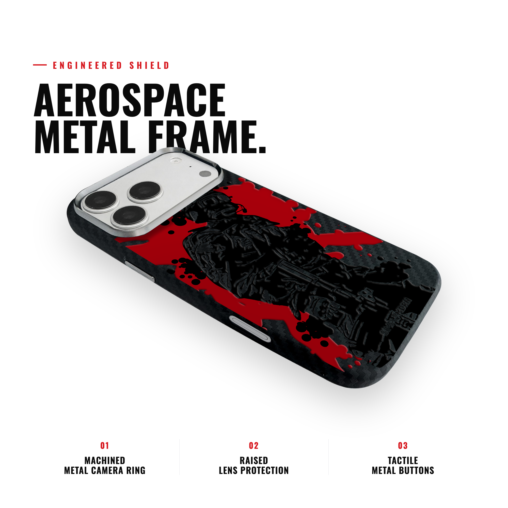 MERCILESS Carbon [S2] iPhone case image 3