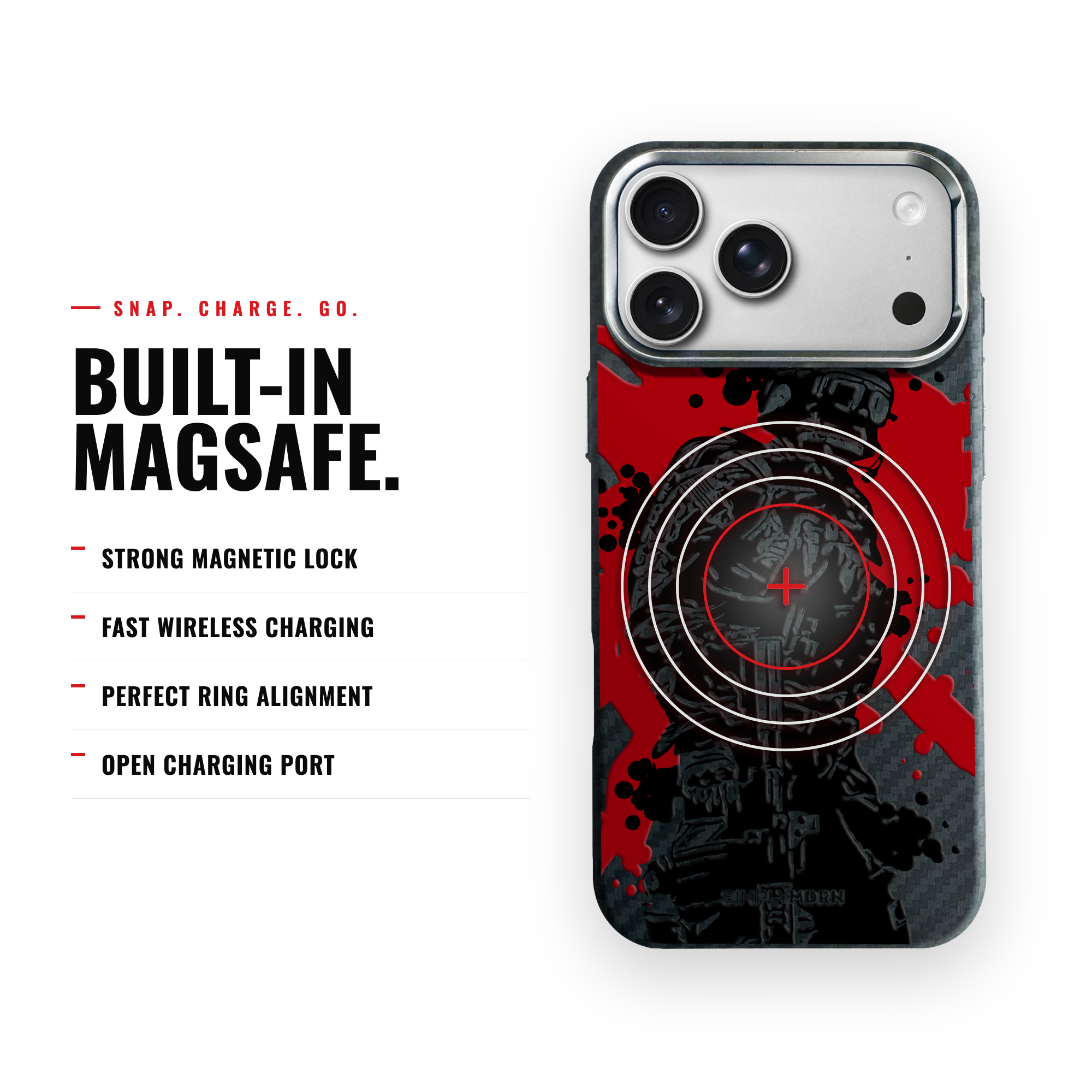 MERCILESS Carbon [S2] iPhone case image 4