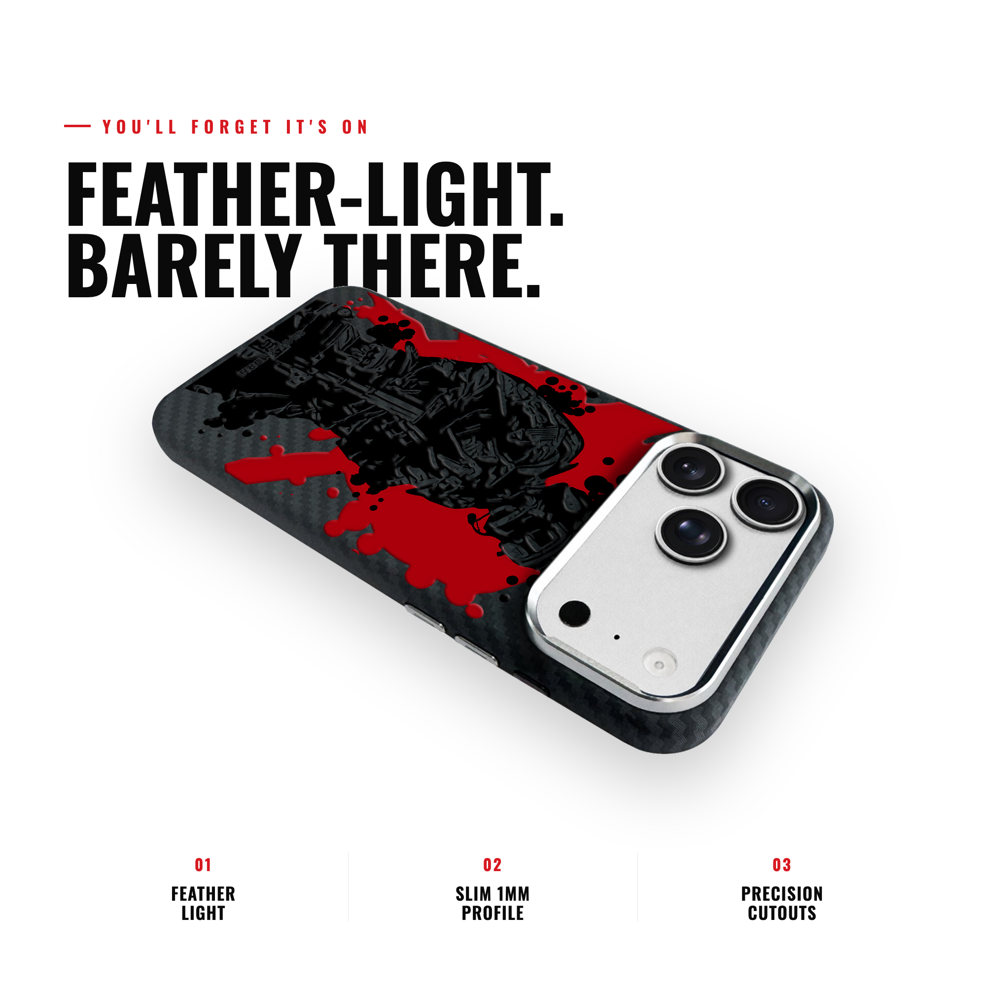 MERCILESS Carbon [S2] iPhone case image 6