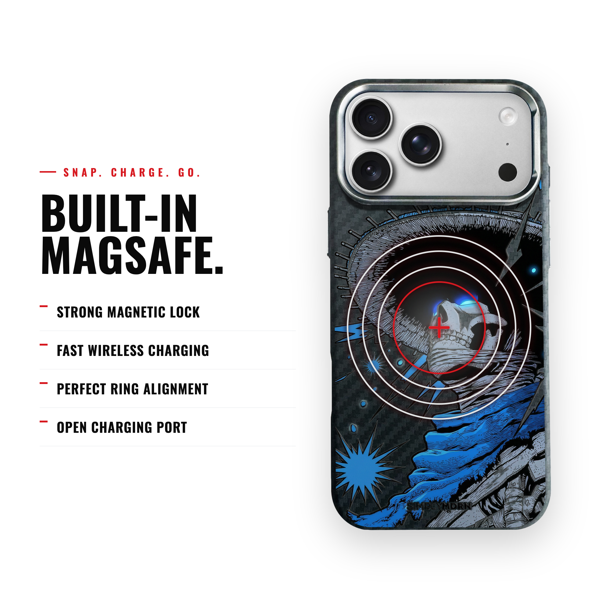 MIDNIGHT PHANTOM Carbon [S2] iPhone case image 4