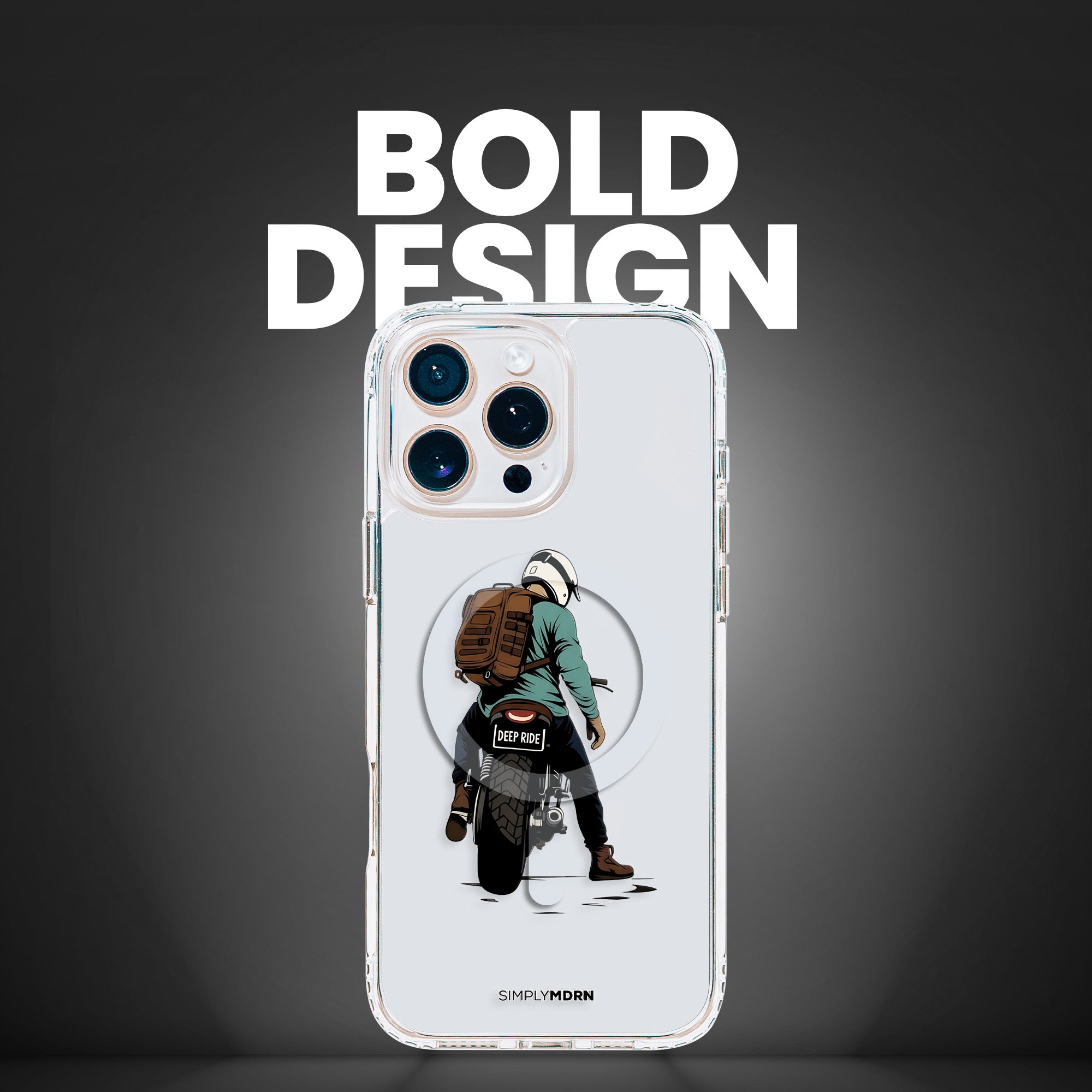 MIDNIGHT RIDER [CLEAR MAGSAFE]