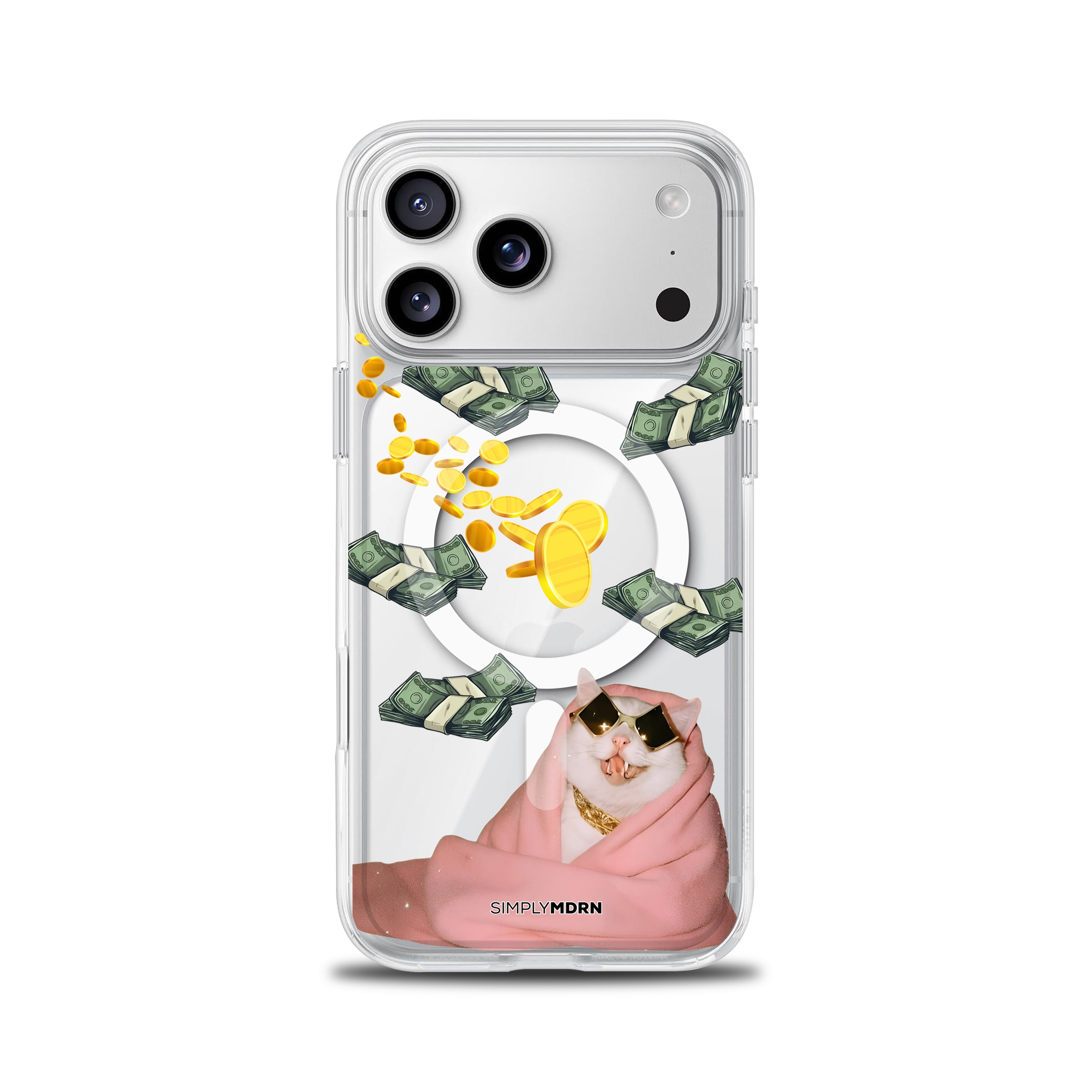 MONEY MEOW [CLEAR MAGSAFE]