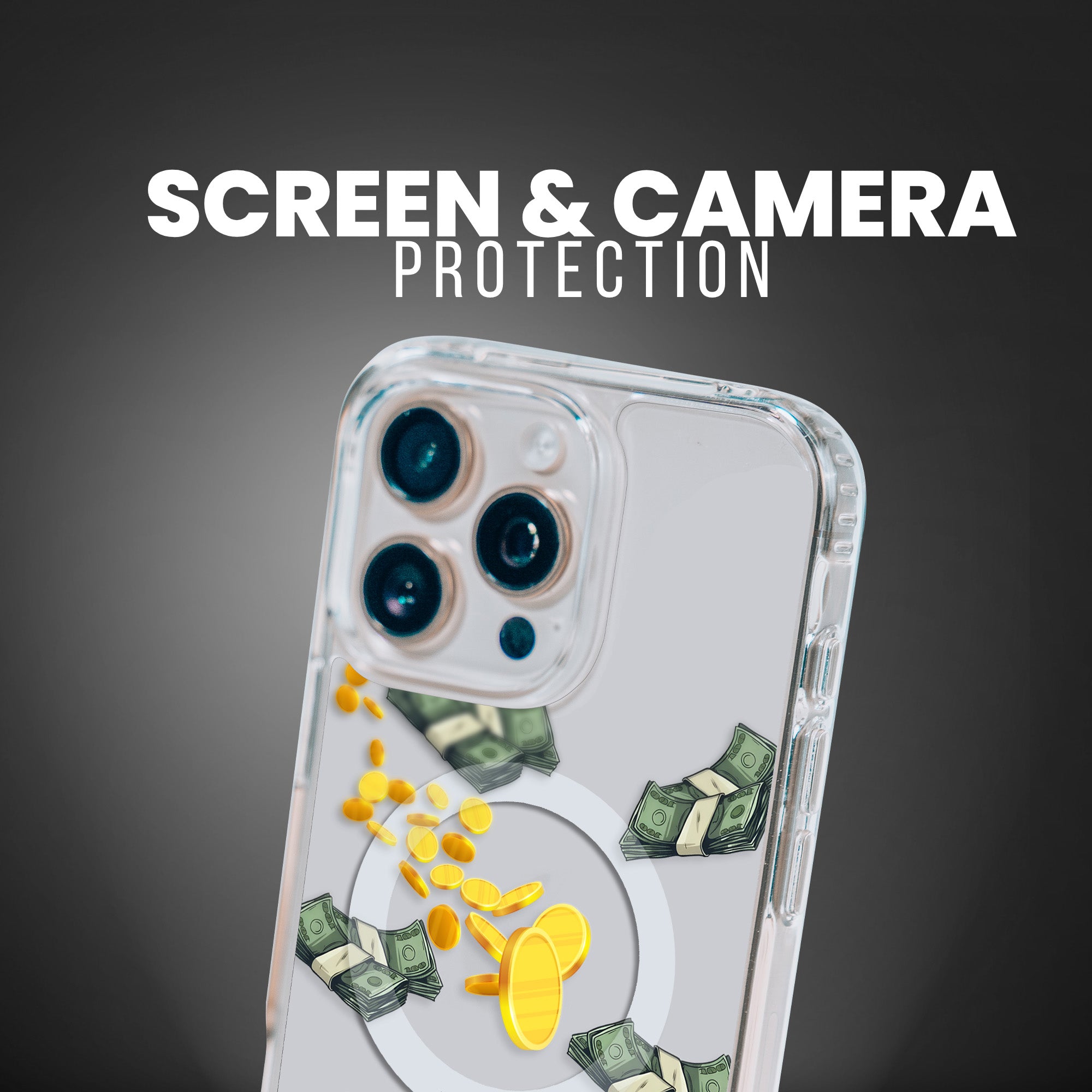 MONEY MEOW [CLEAR MAGSAFE]