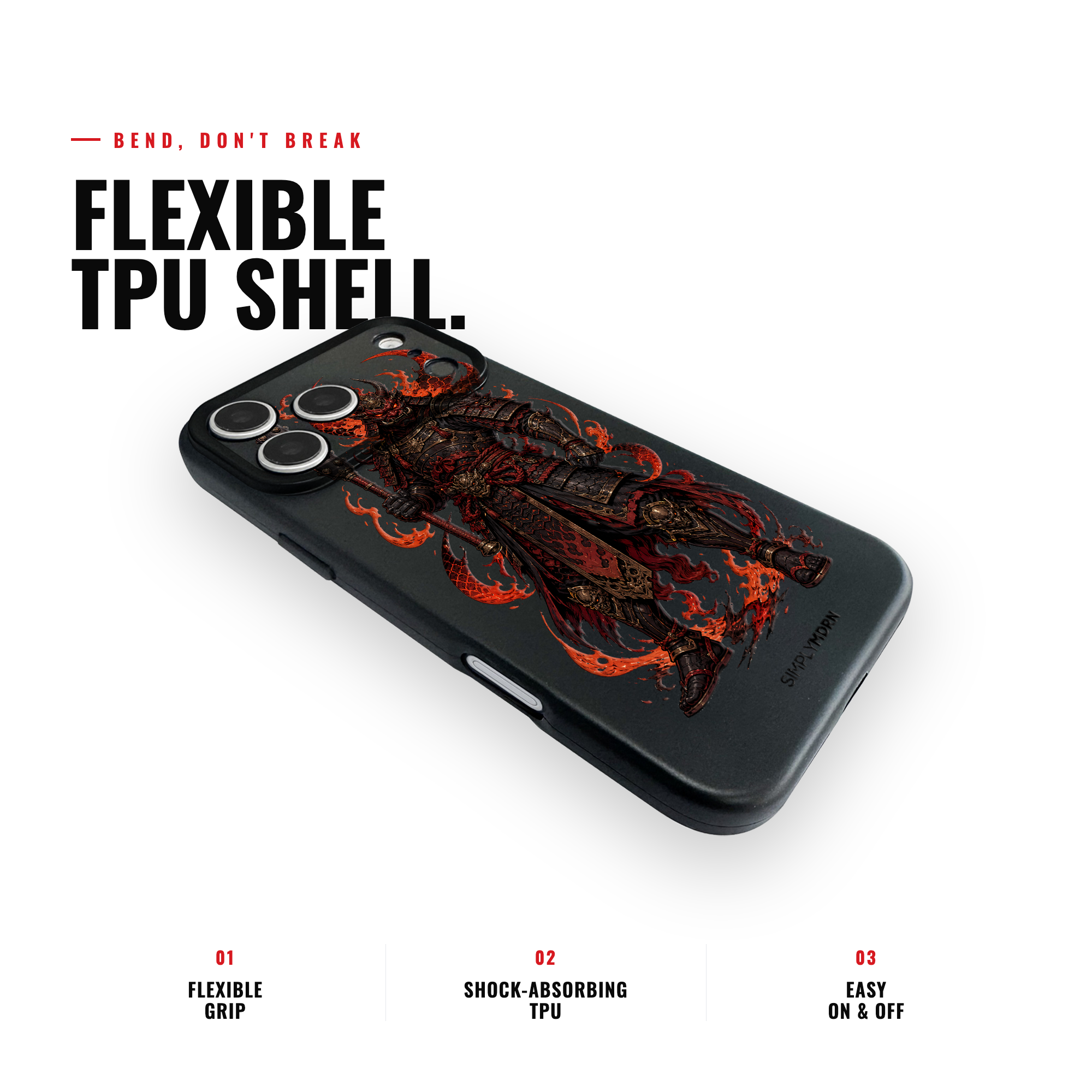 Oni Flame Slim [S2] iPhone case image 3