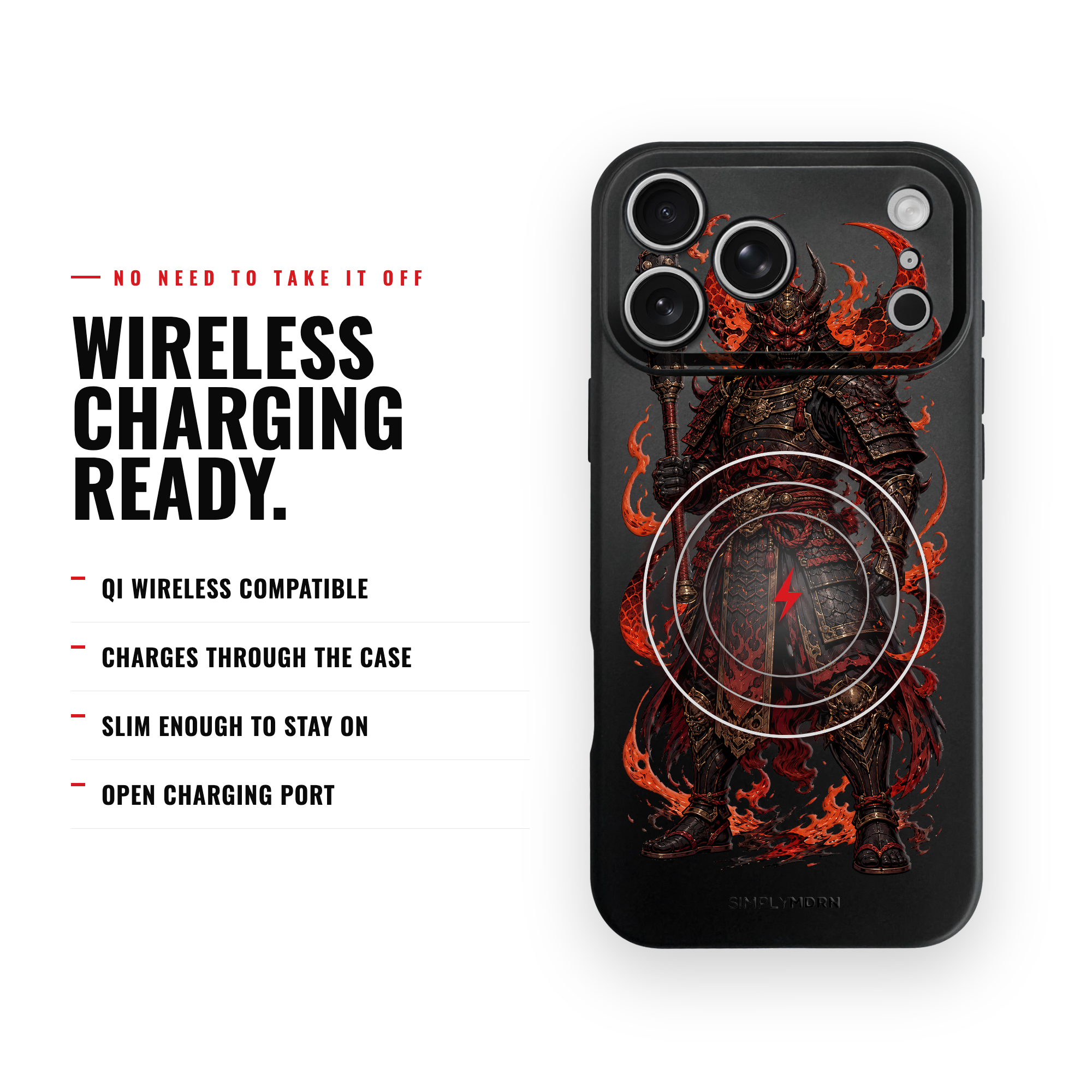 Oni Flame Slim [S2] iPhone case image 4