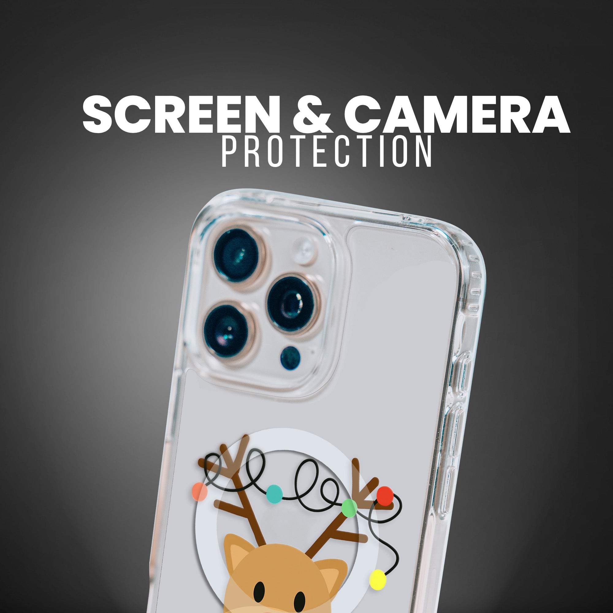 OH DEER! REINDEER [CLEAR MAGSAFE]