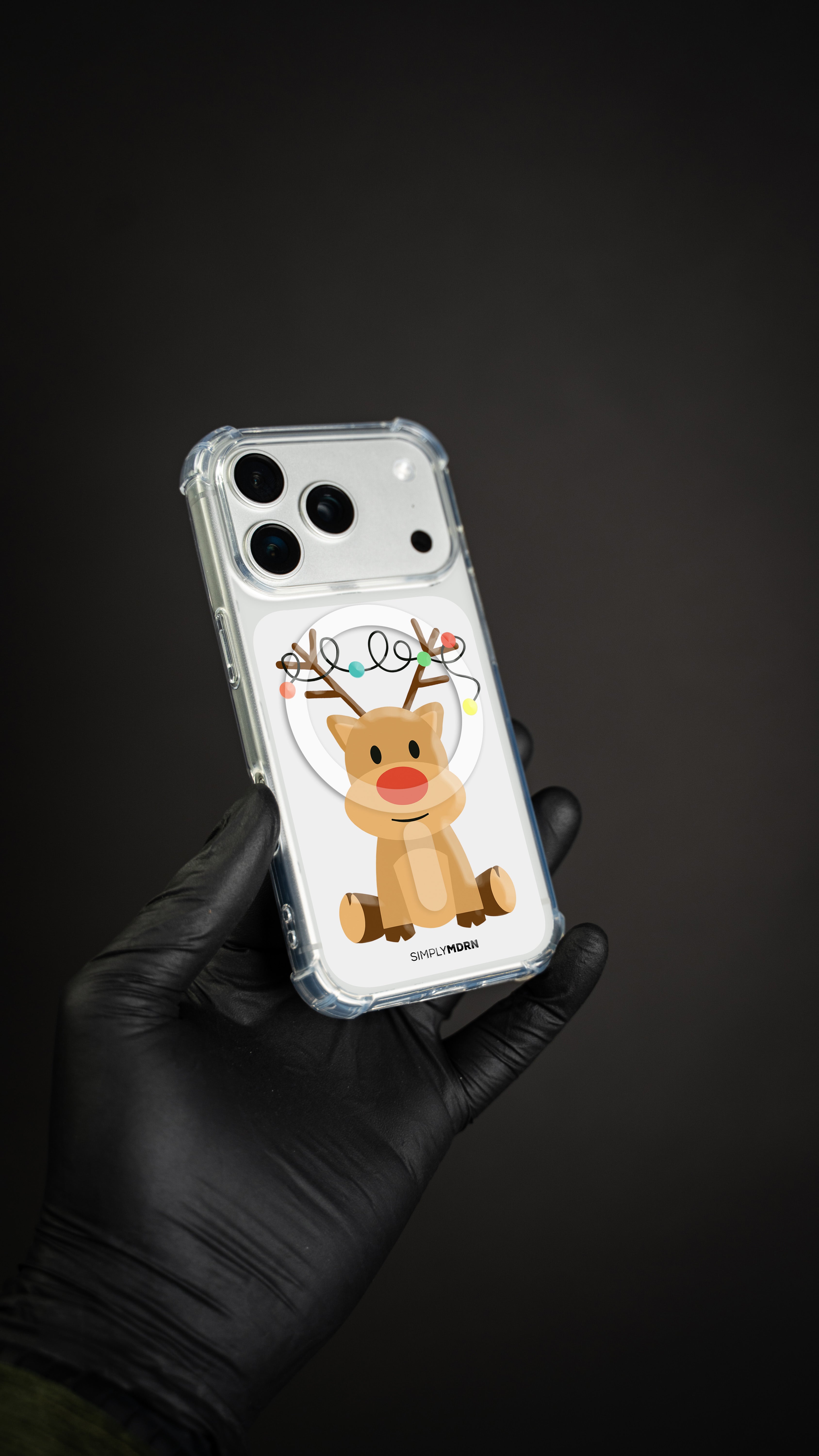 OH DEER! REINDEER [CLEAR MAGSAFE]
