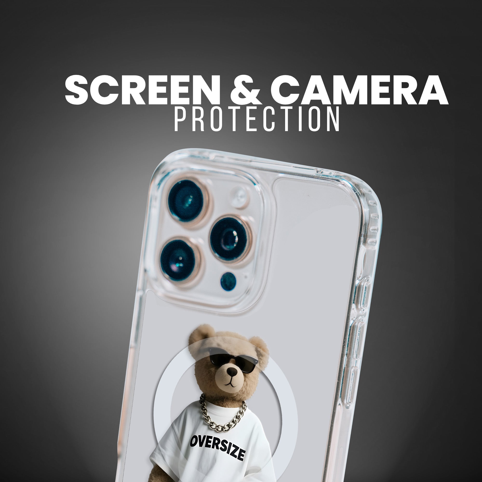 OVERSIZE BEAR [CLEAR MAGSAFE]