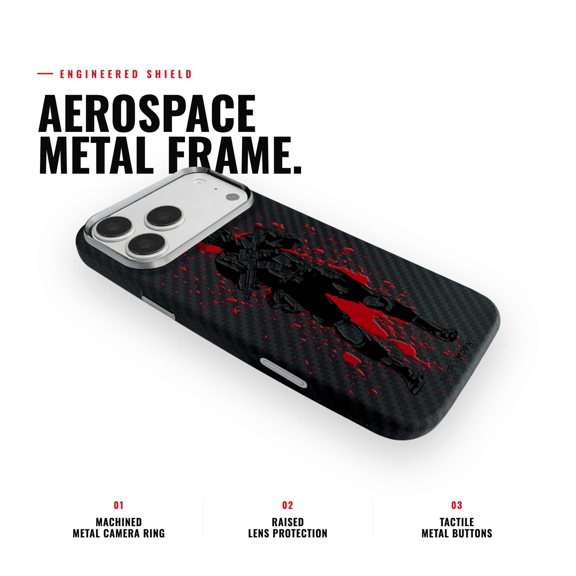 PSYCHOTIC Carbon [S2] iPhone case image 3