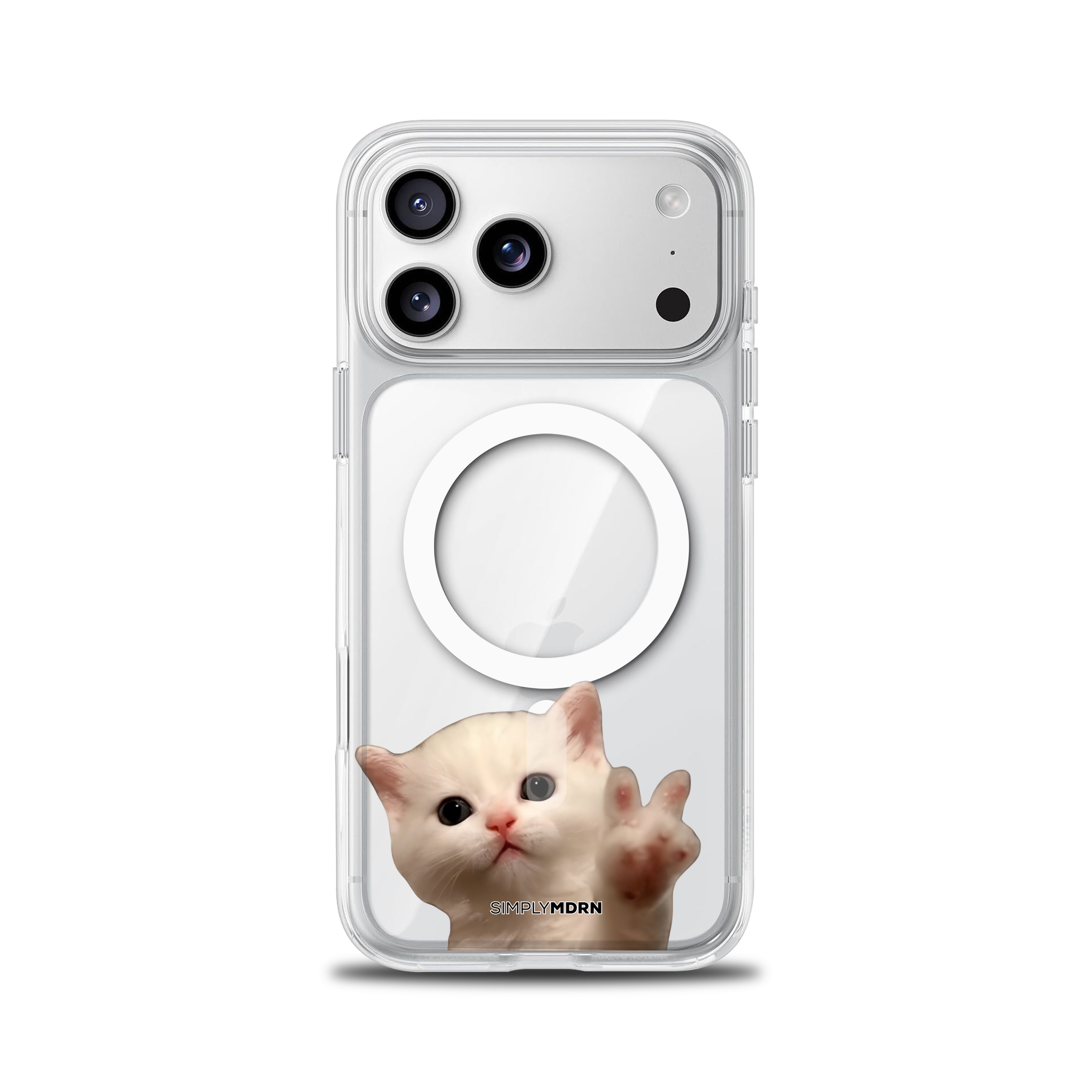 PEACE PAWS [CLEAR MAGSAFE]