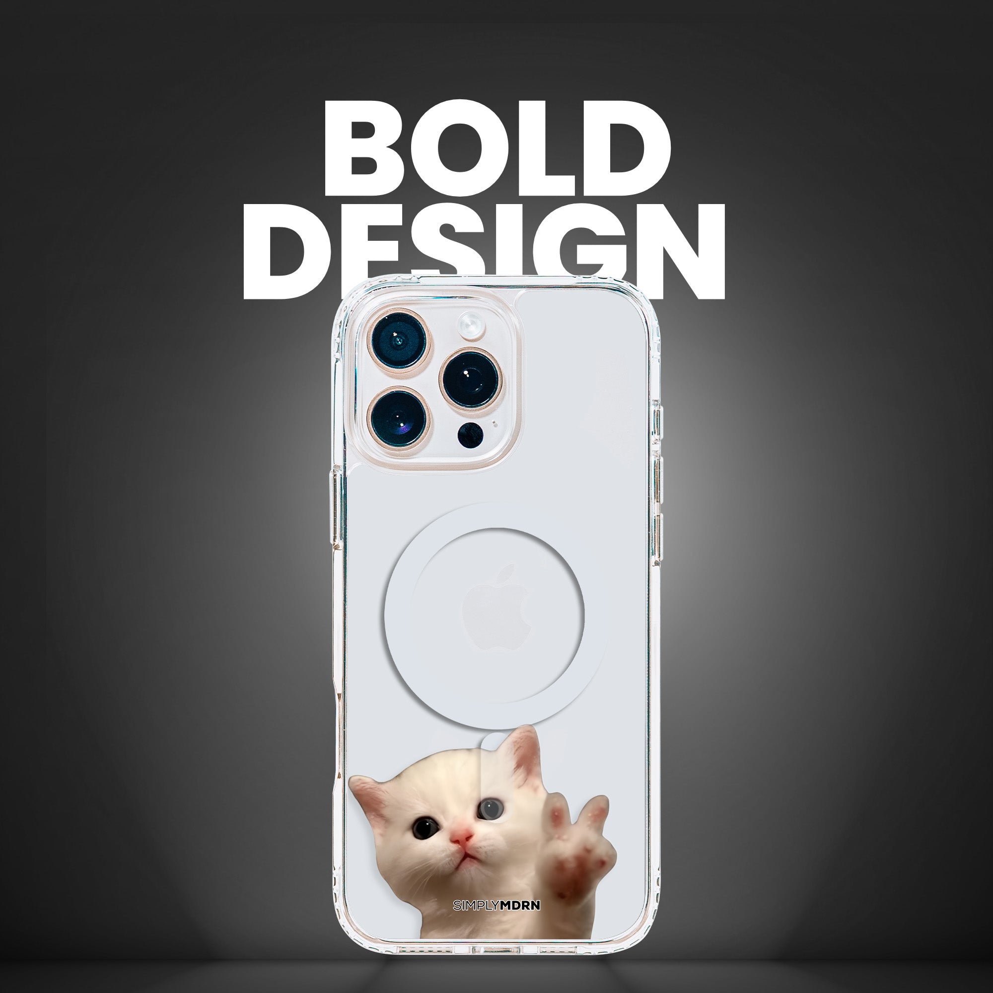 PEACE PAWS [CLEAR MAGSAFE]