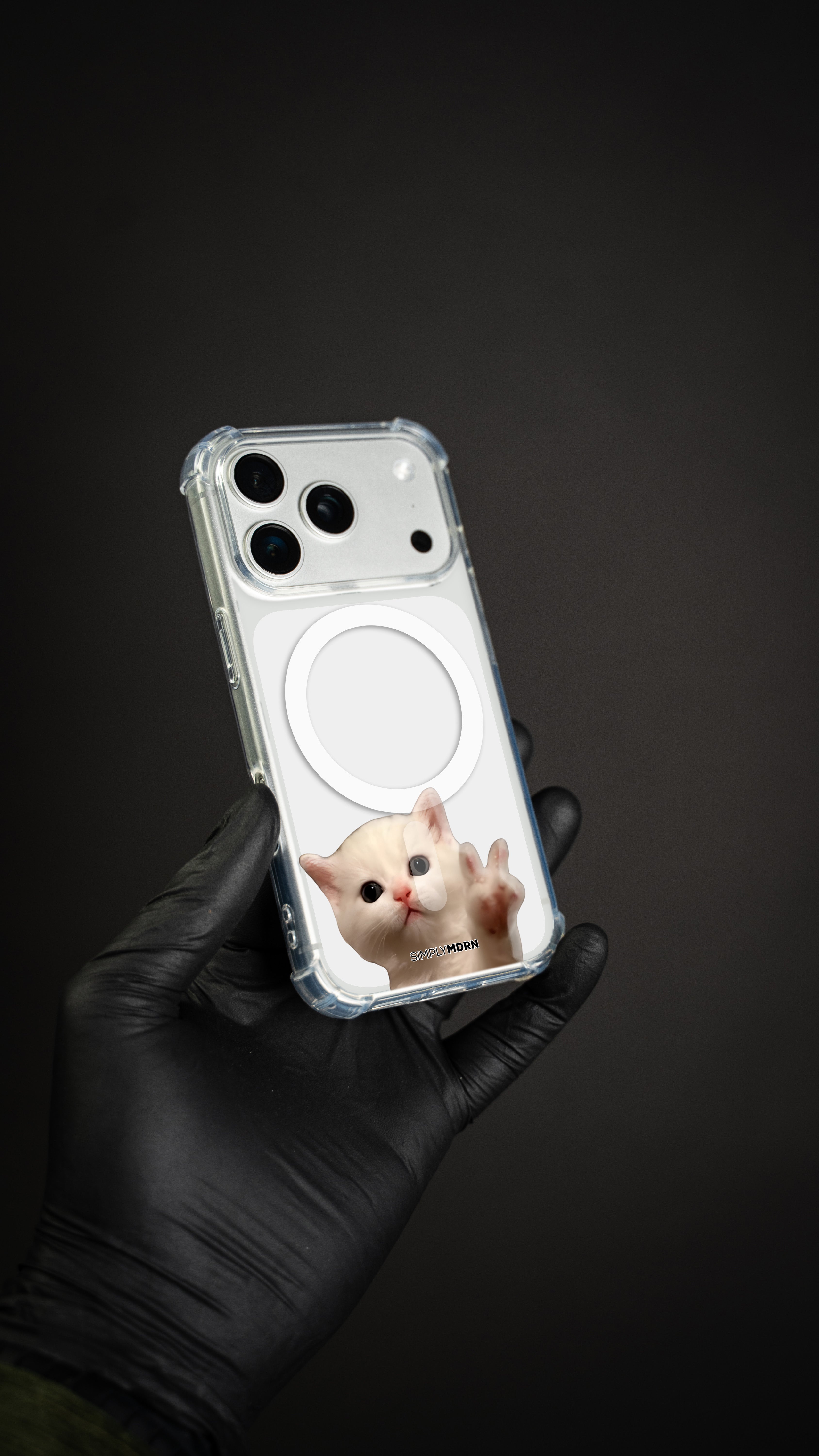 PEACE PAWS [CLEAR MAGSAFE]