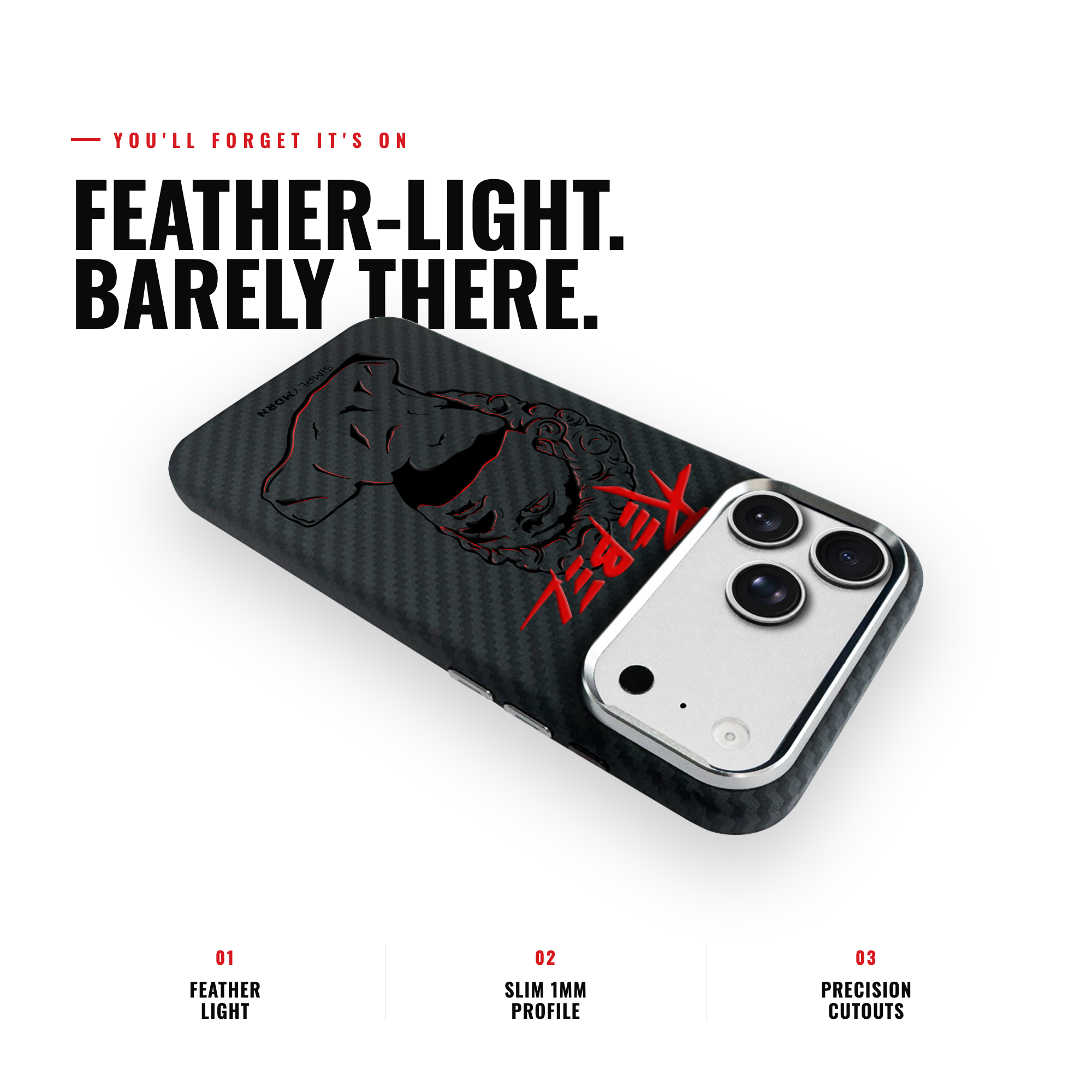 REBEL Carbon [S2] iPhone case image 6