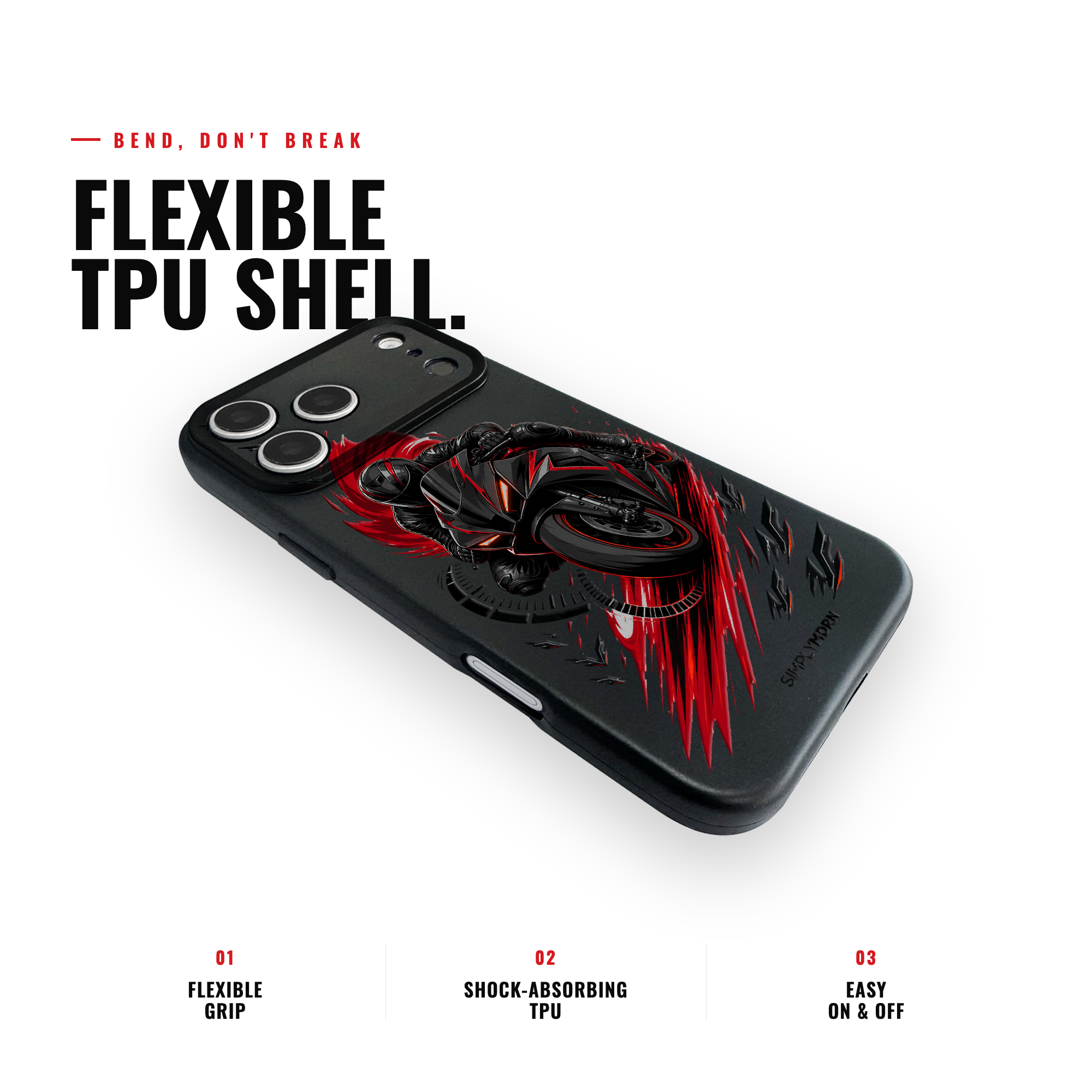 REDLINE RAVEN Slim [S2] iPhone case image 3