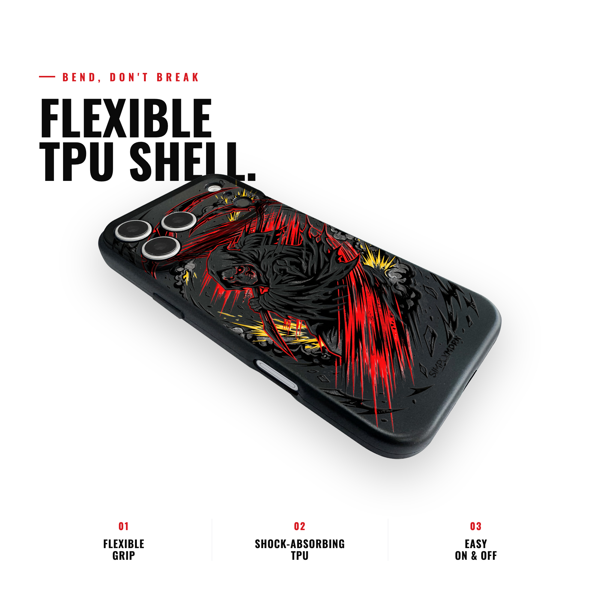 REDLINE REAPER Slim [S2] iPhone case image 3