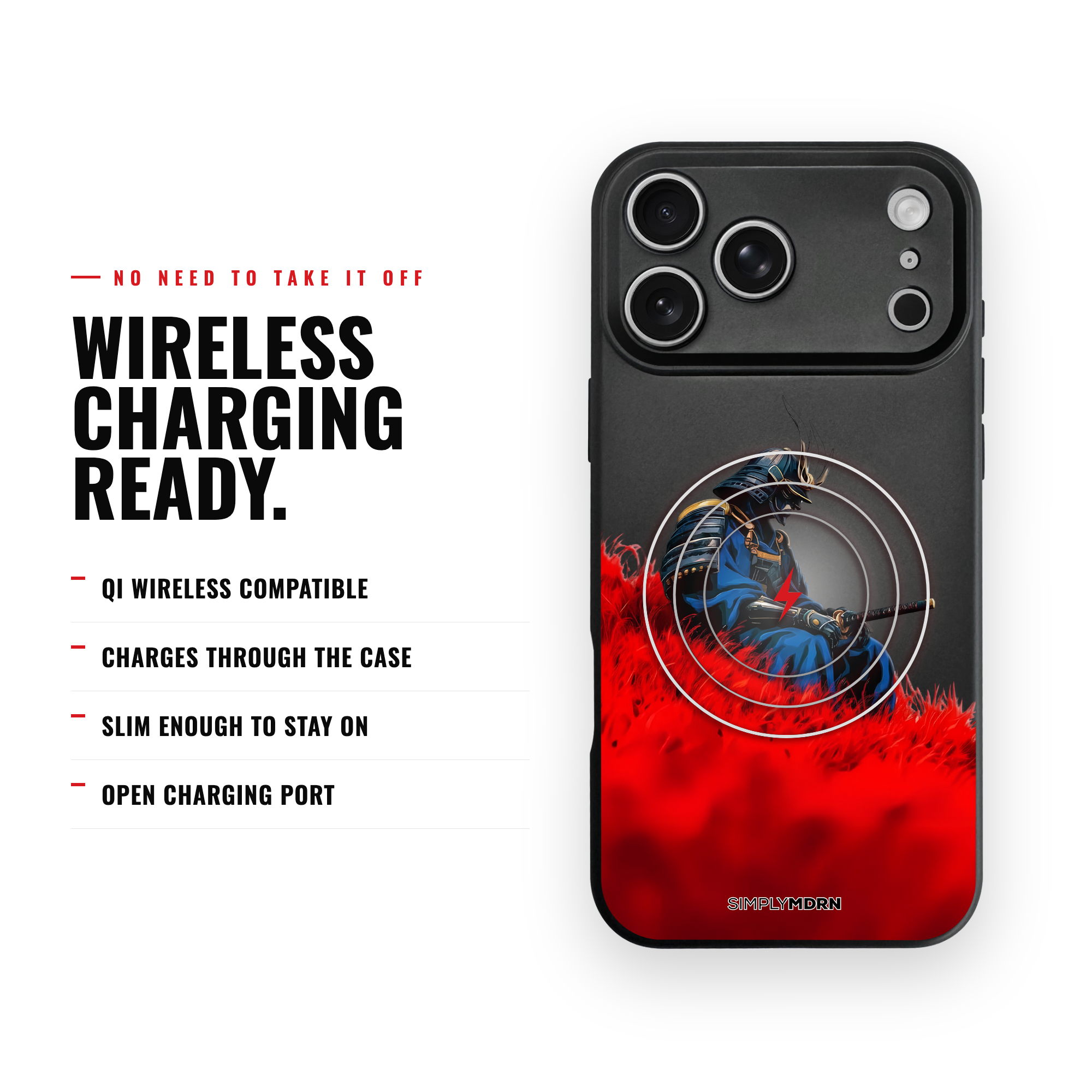 RED SAMURAI REVERIE Slim [S2] iPhone case image 4