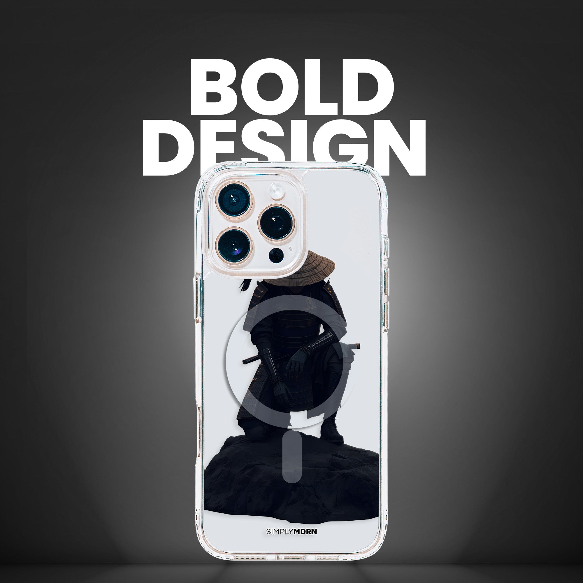 RAVEN SAMURAI [CLEAR MAGSAFE]