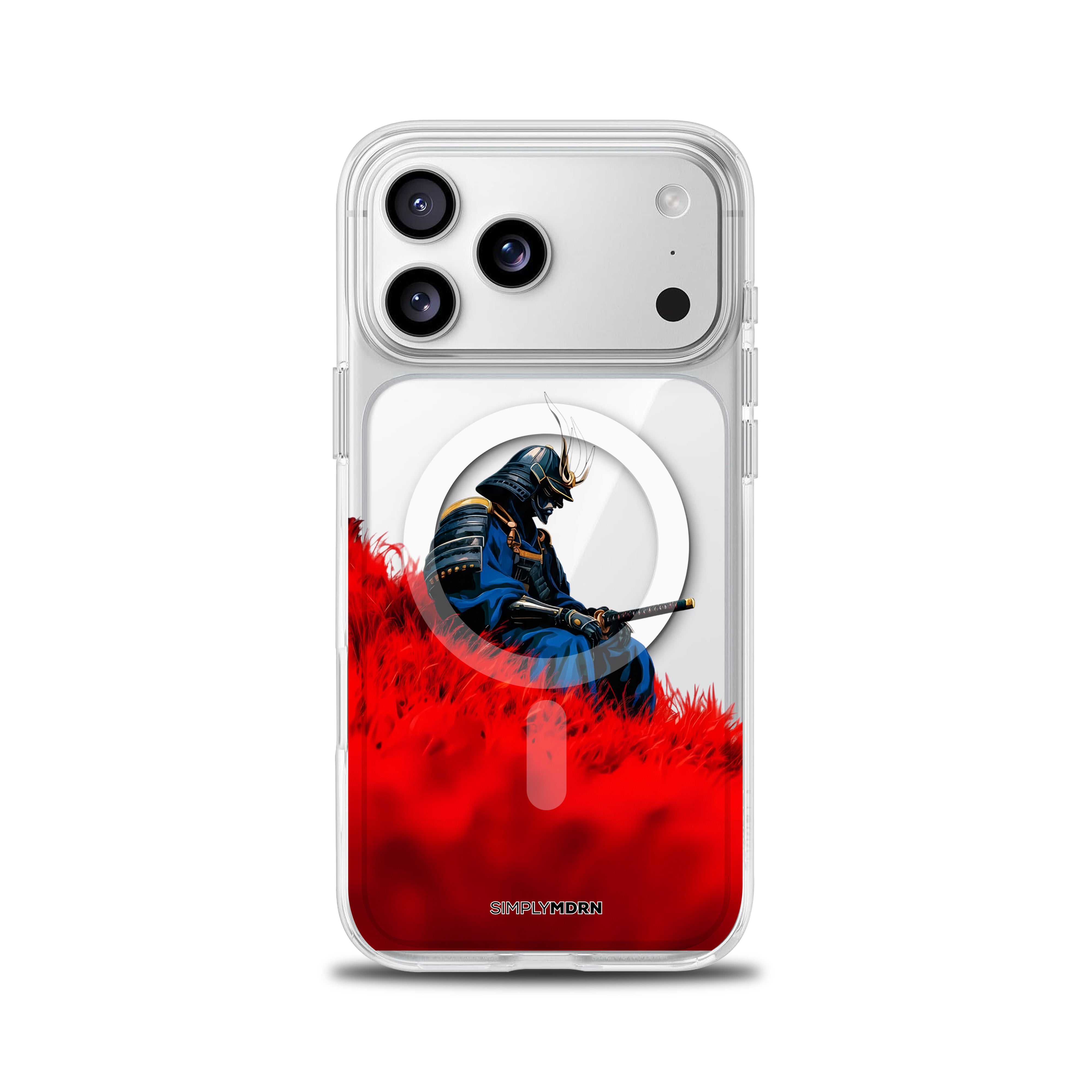 RED SAMURAI REVERIE [CLEAR MAGSAFE]