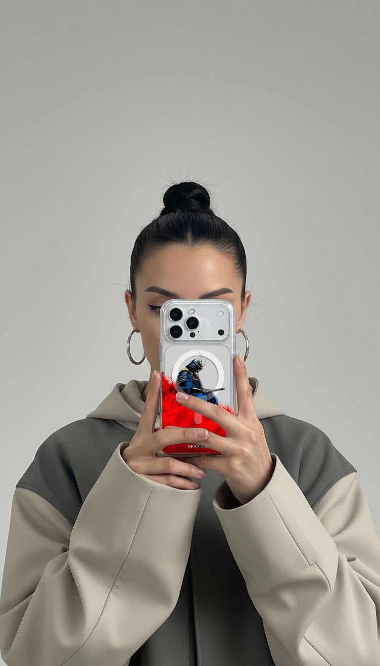 RED SAMURAI REVERIE [CLEAR MAGSAFE]