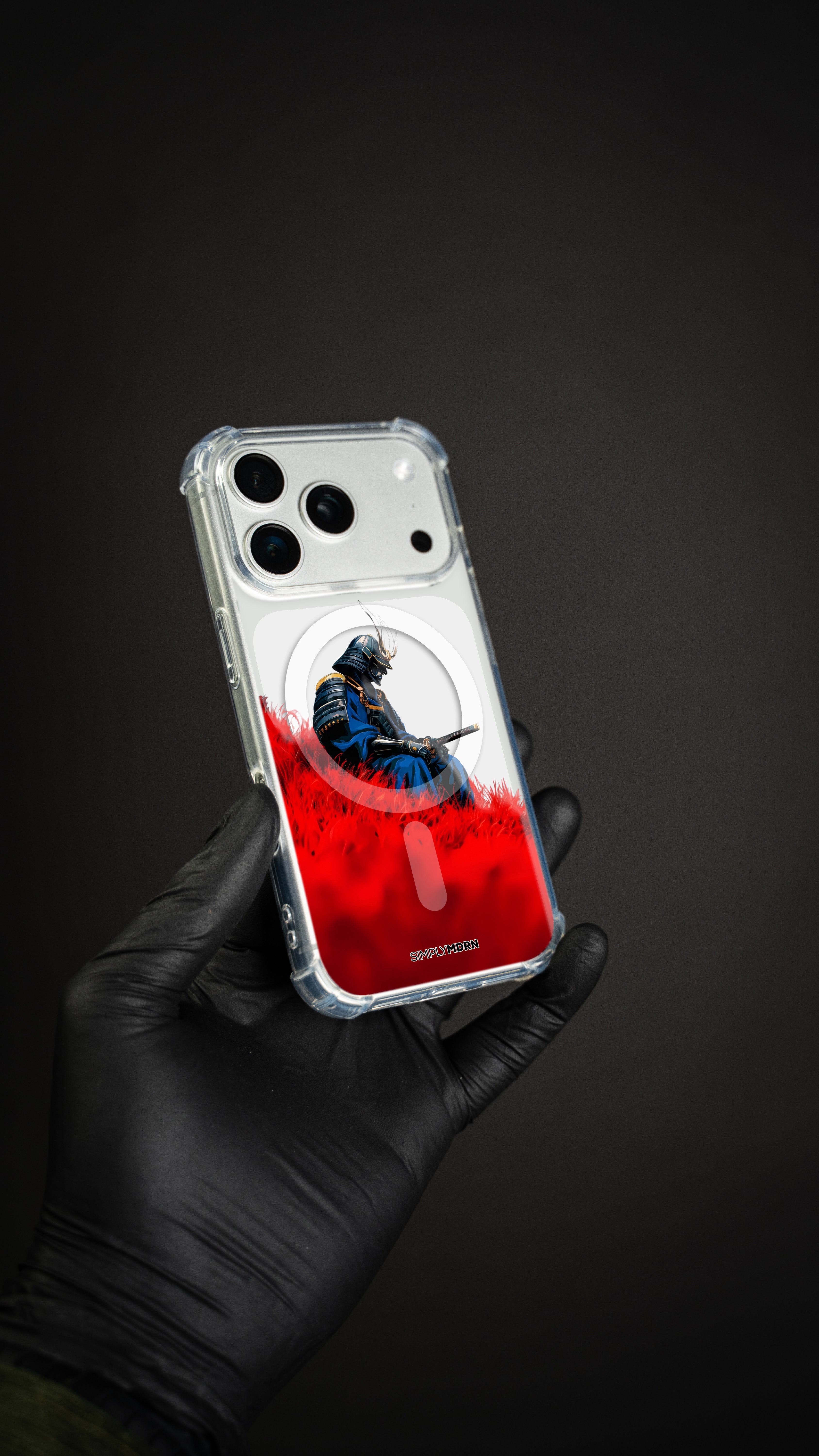 RED SAMURAI REVERIE [CLEAR MAGSAFE]