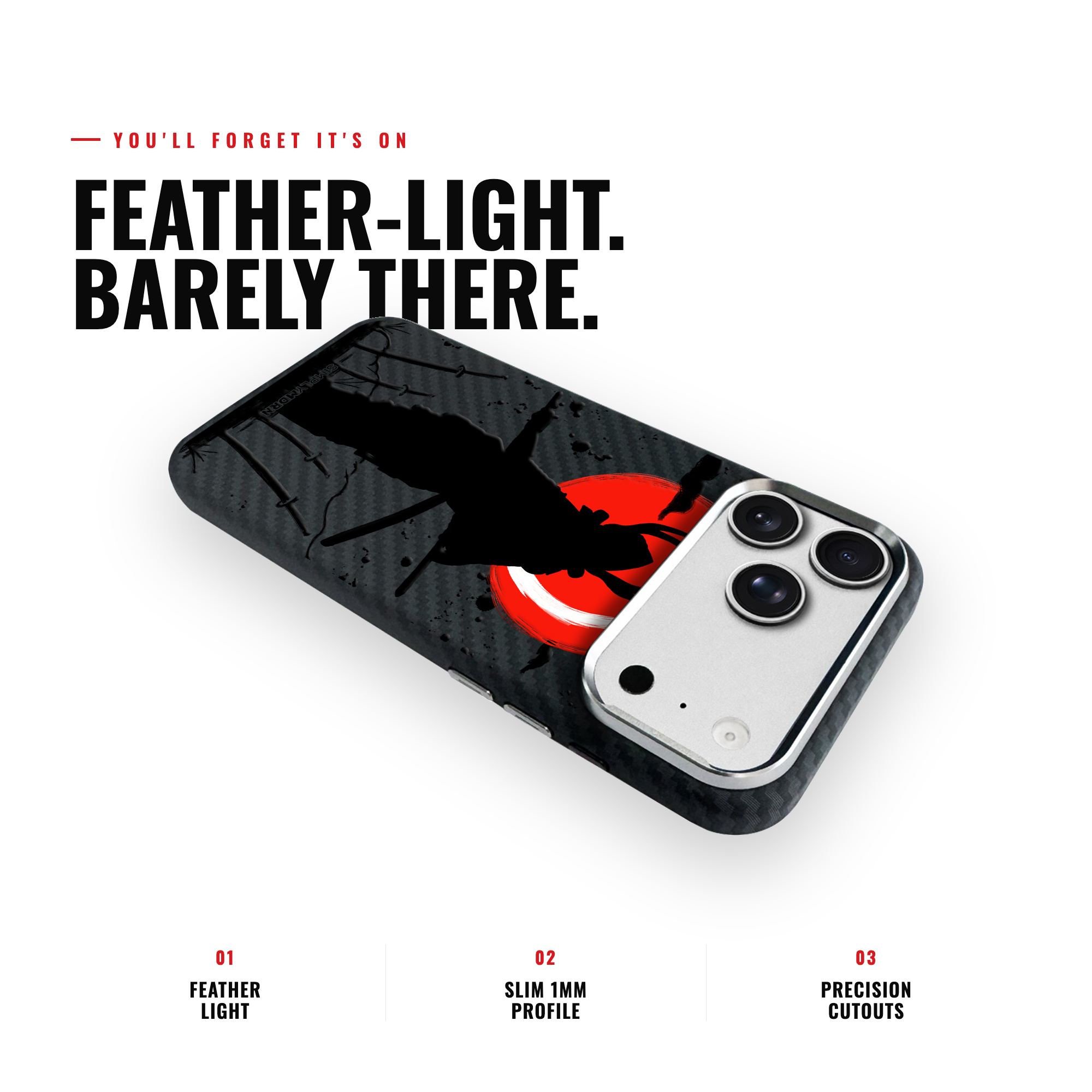 SAMURAI Carbon [S2] iPhone case image 6