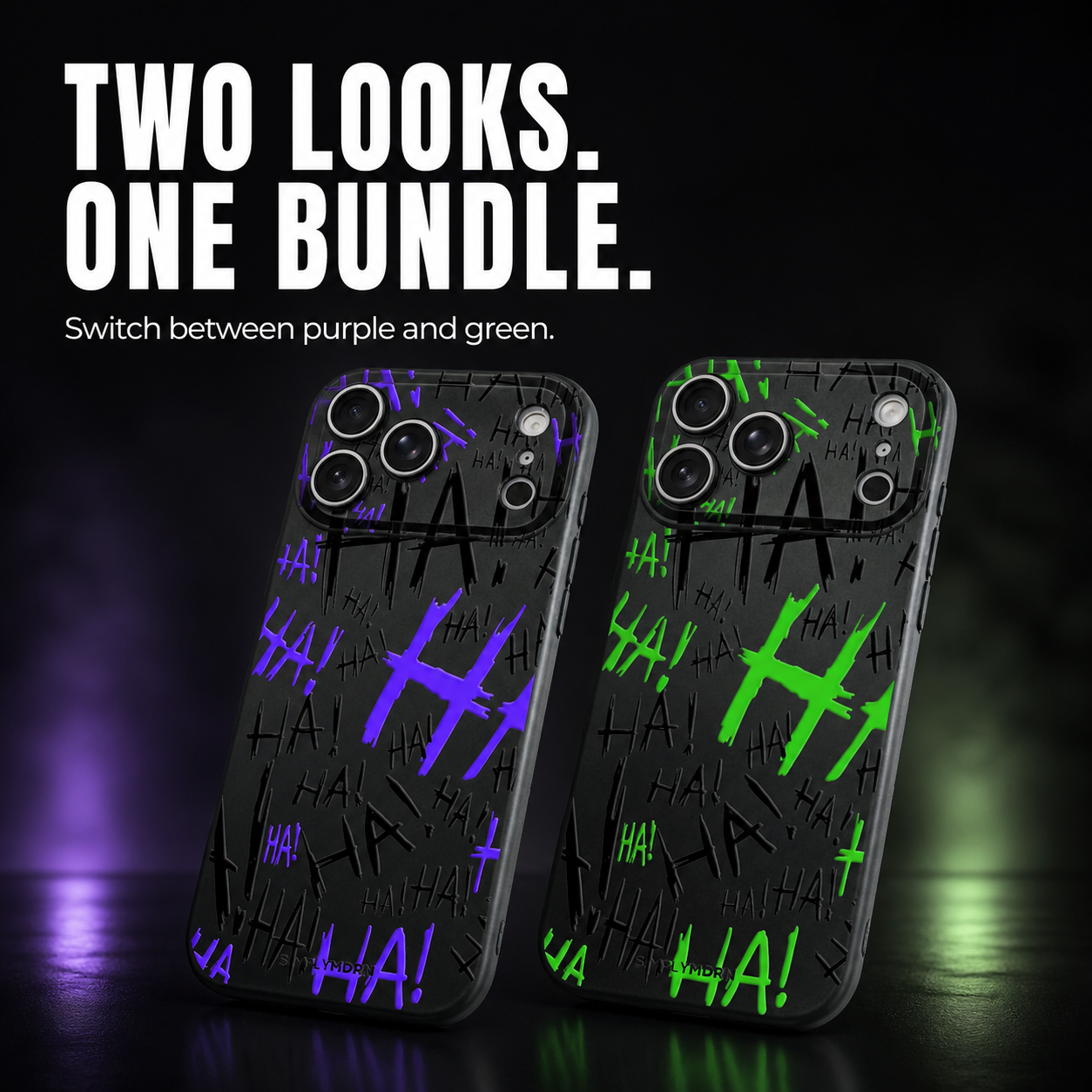 Complete JOKSTER Purple and JOK3STER case bundle